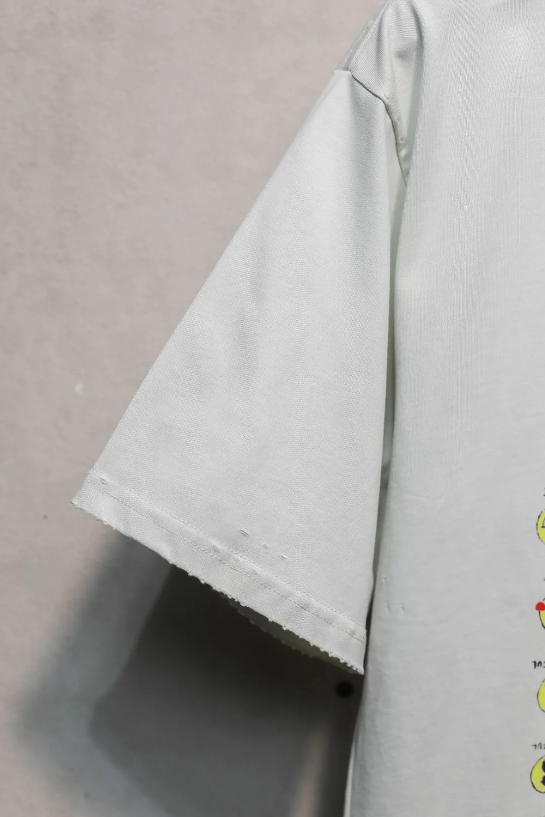 BALENCIAGA 白 笑顔プリントTシャツ - 画像 (6)