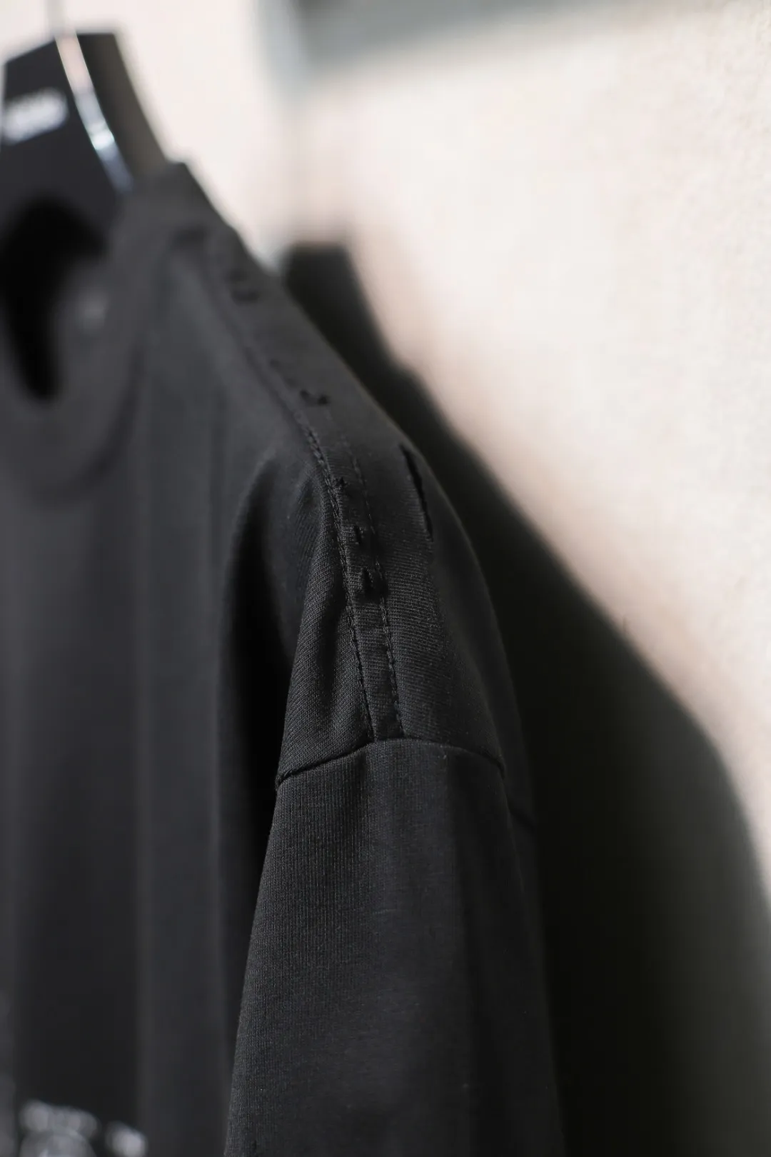 BALENCIAGA黒笑顔プリントTシャツ特価 - 画像 (5)