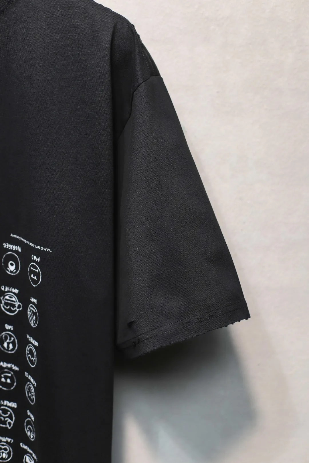 BALENCIAGA黒笑顔プリントTシャツ特価 - 画像 (8)