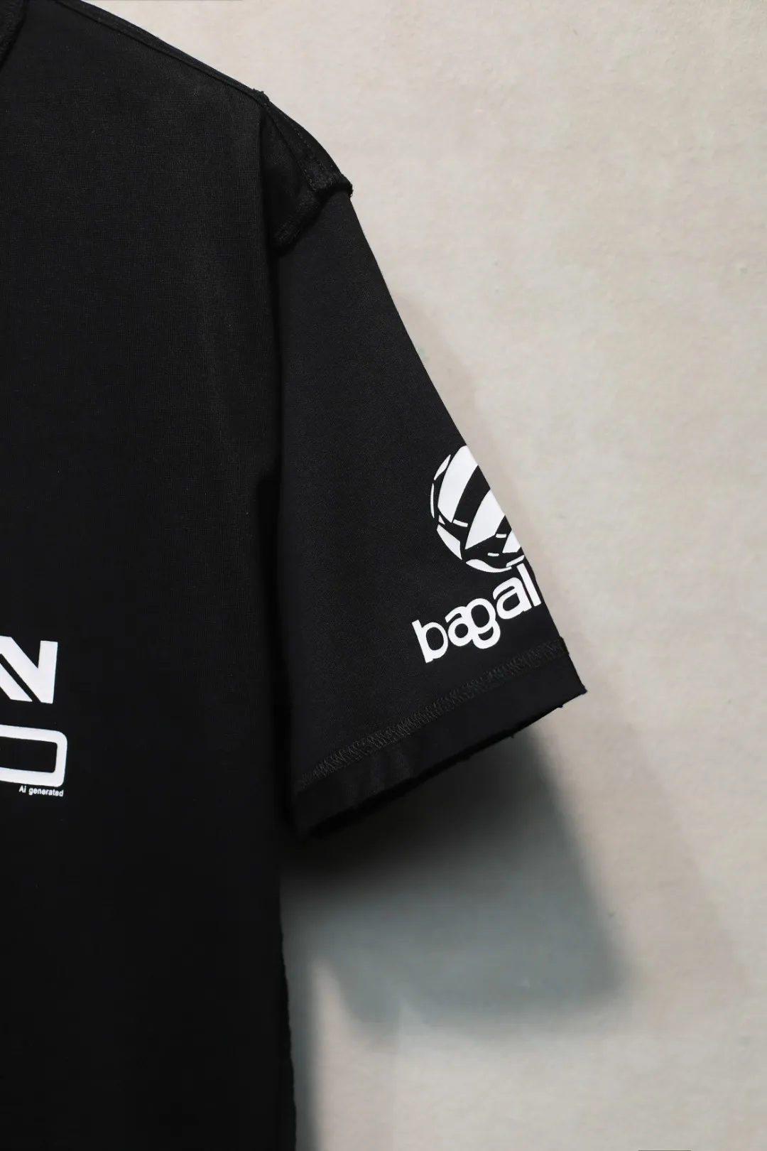 BALENCIAGA 黒 AI GENERATED Tシャツ - 画像 (8)