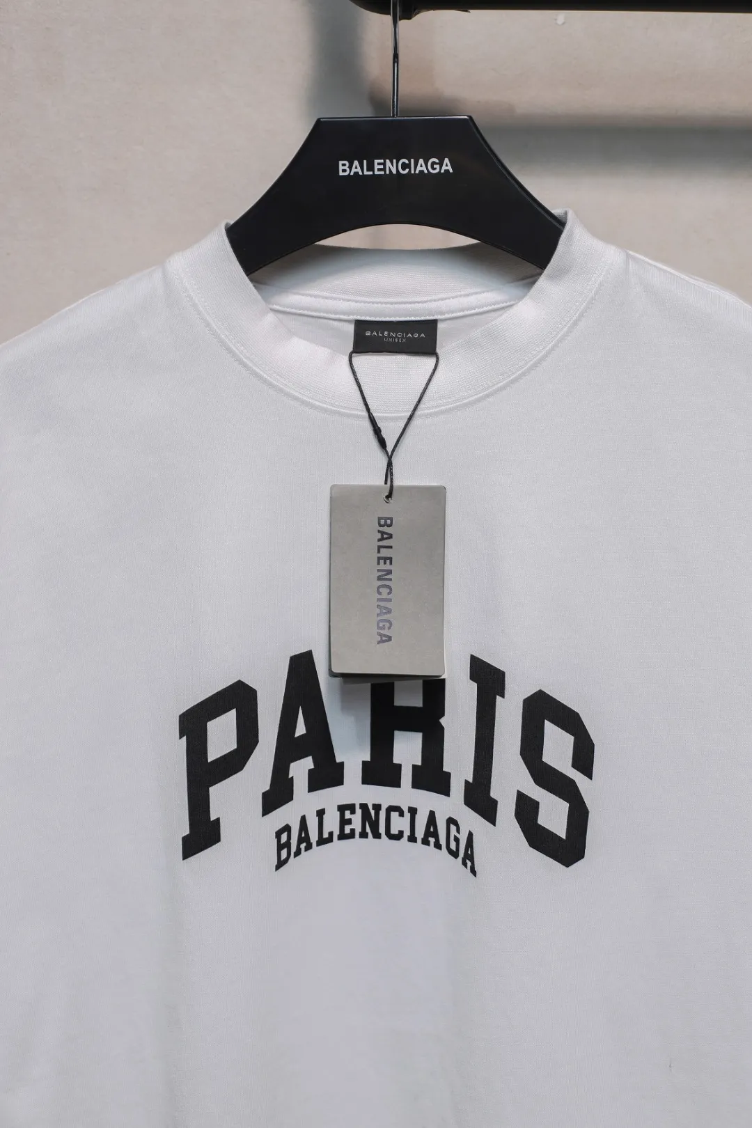 BALENCIAGA パリ白Tシャツ - 画像 (5)