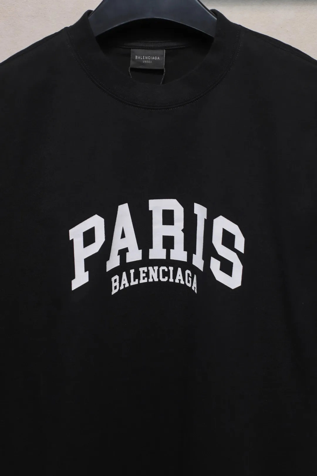 BALENCIAGA パリ黒Tシャツワイドスタイル - 画像 (7)
