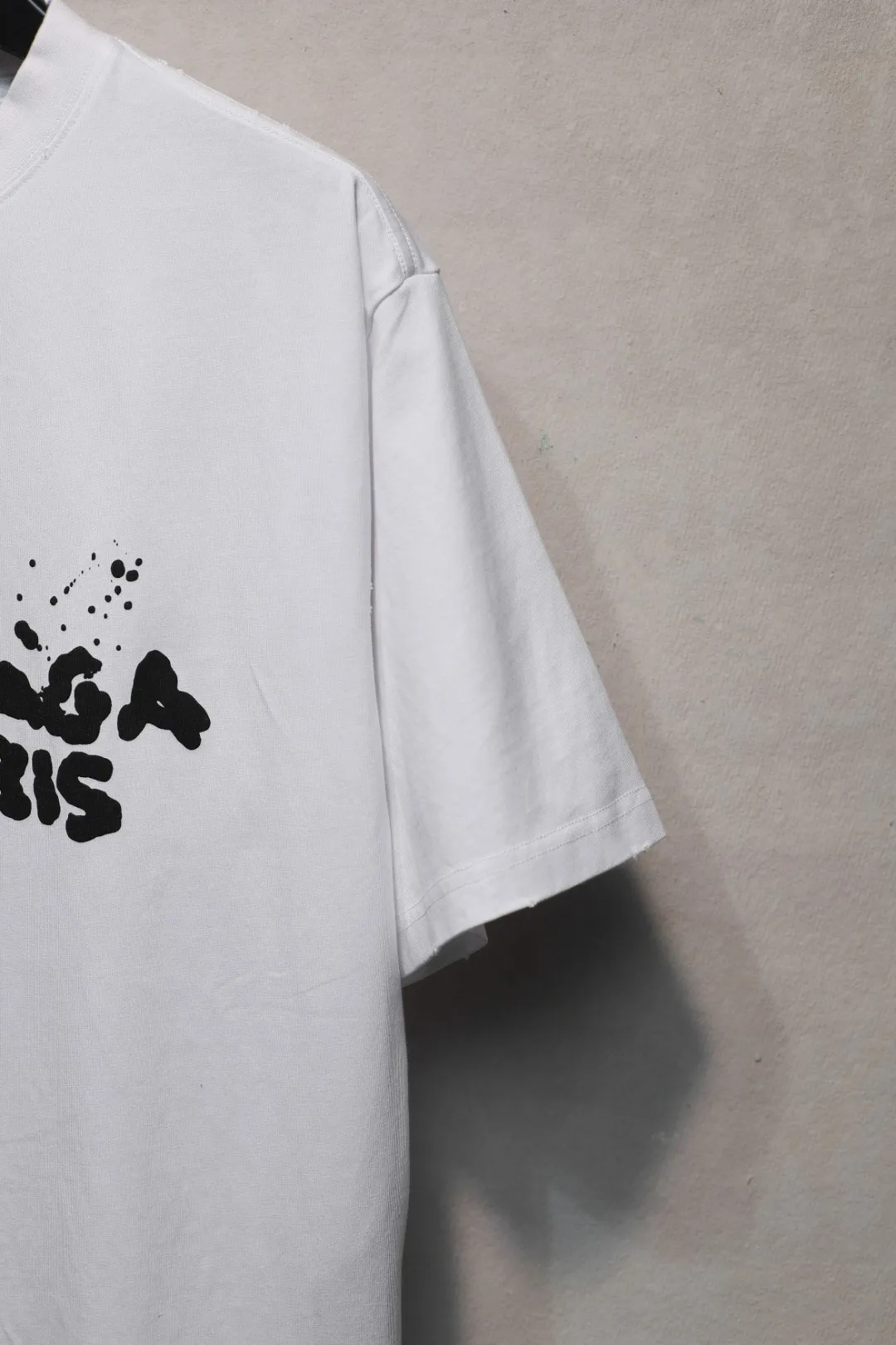 BALENCIAGA新作黒プリント半袖Tシャツ - 画像 (8)