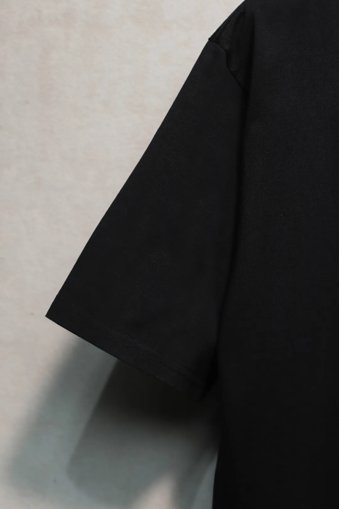 BALENCIAGA 黒 重ねロゴTシャツ 23ss - 画像 (6)