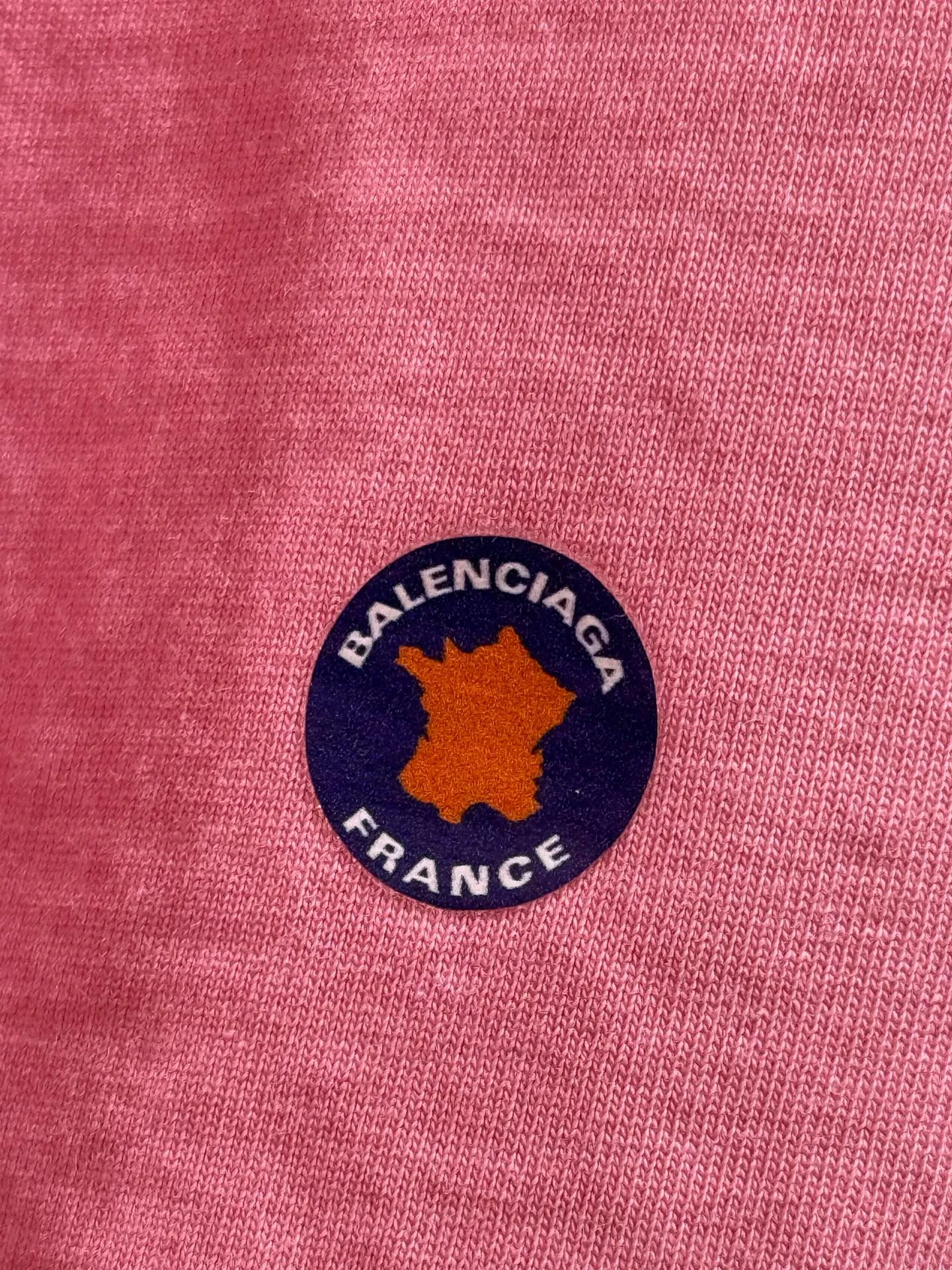 Balenciaga新作ピンク半袖Tシャツ破れ加工 - 画像 (11)