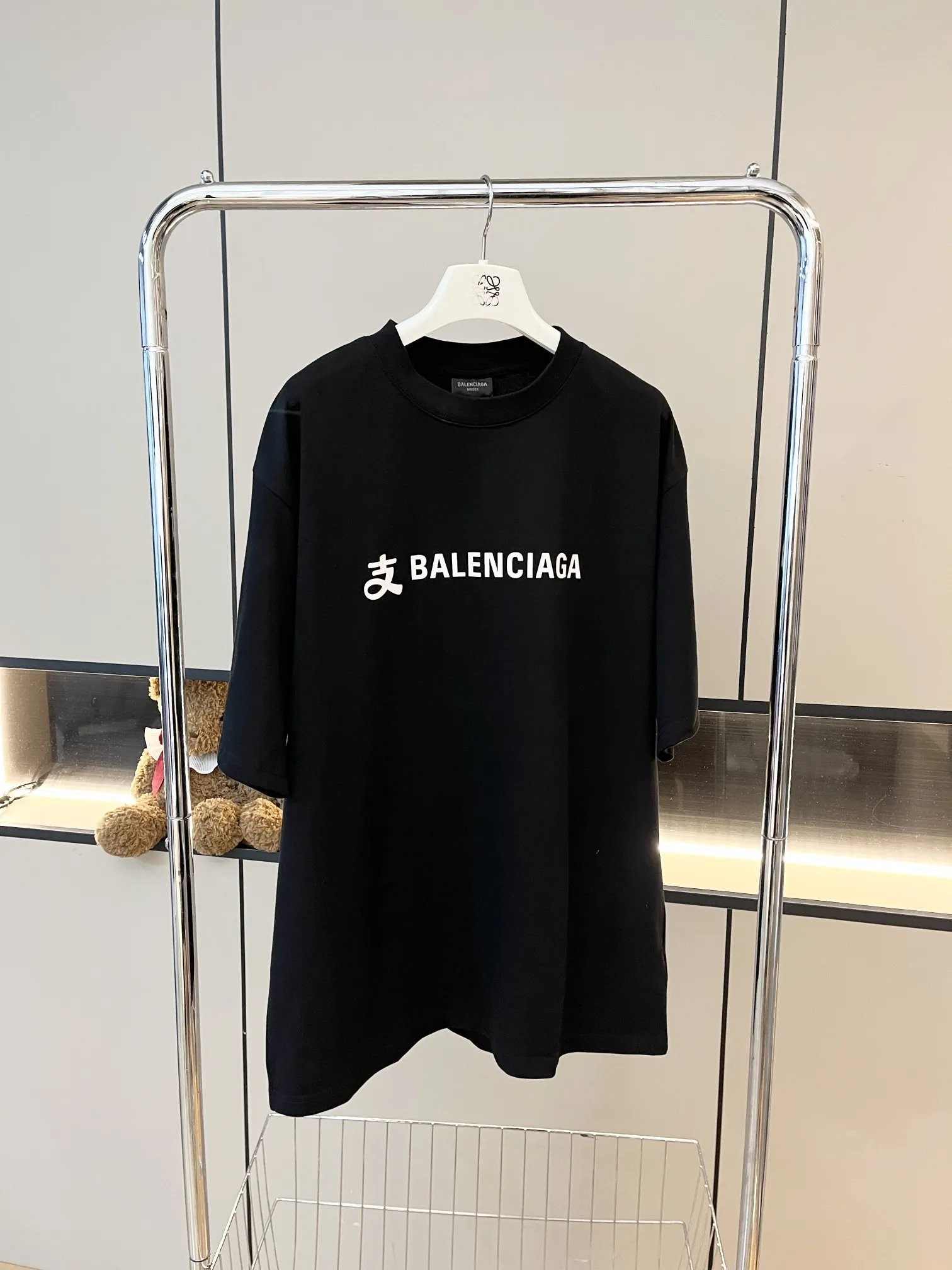 BALENCIAGA新作黒半袖Tシャツ