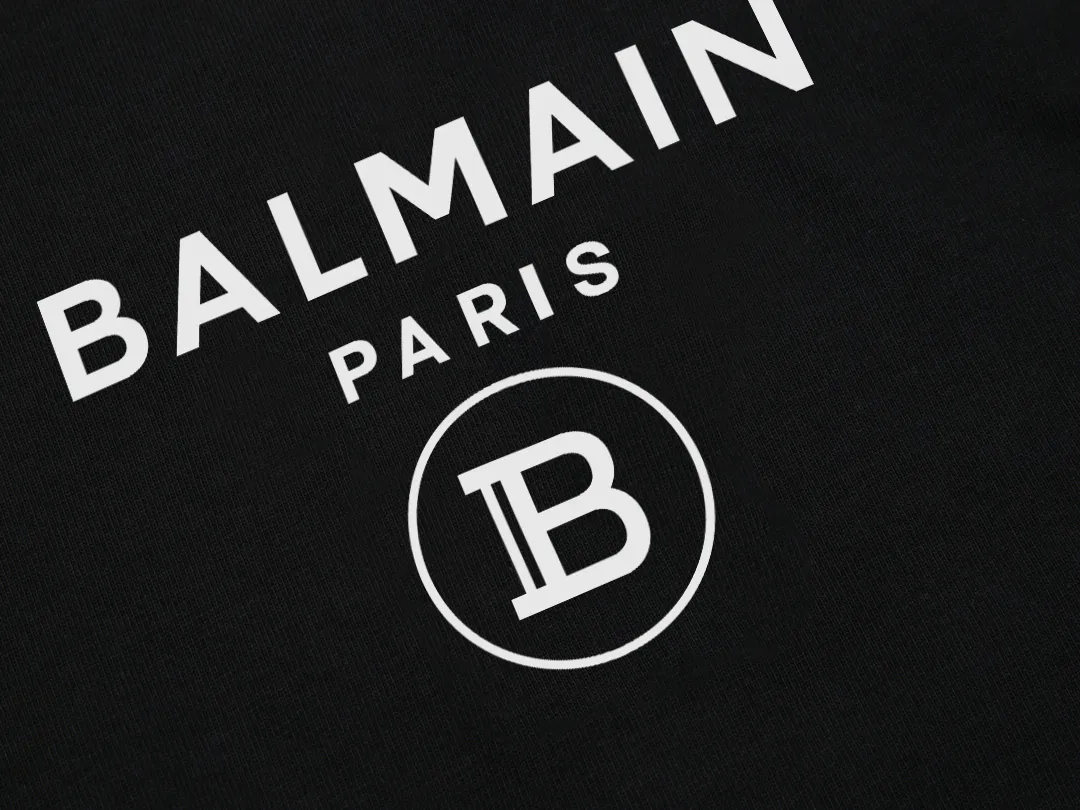 BALMAIN PARIS 新作白黒半袖Tシャツ - 画像 (6)