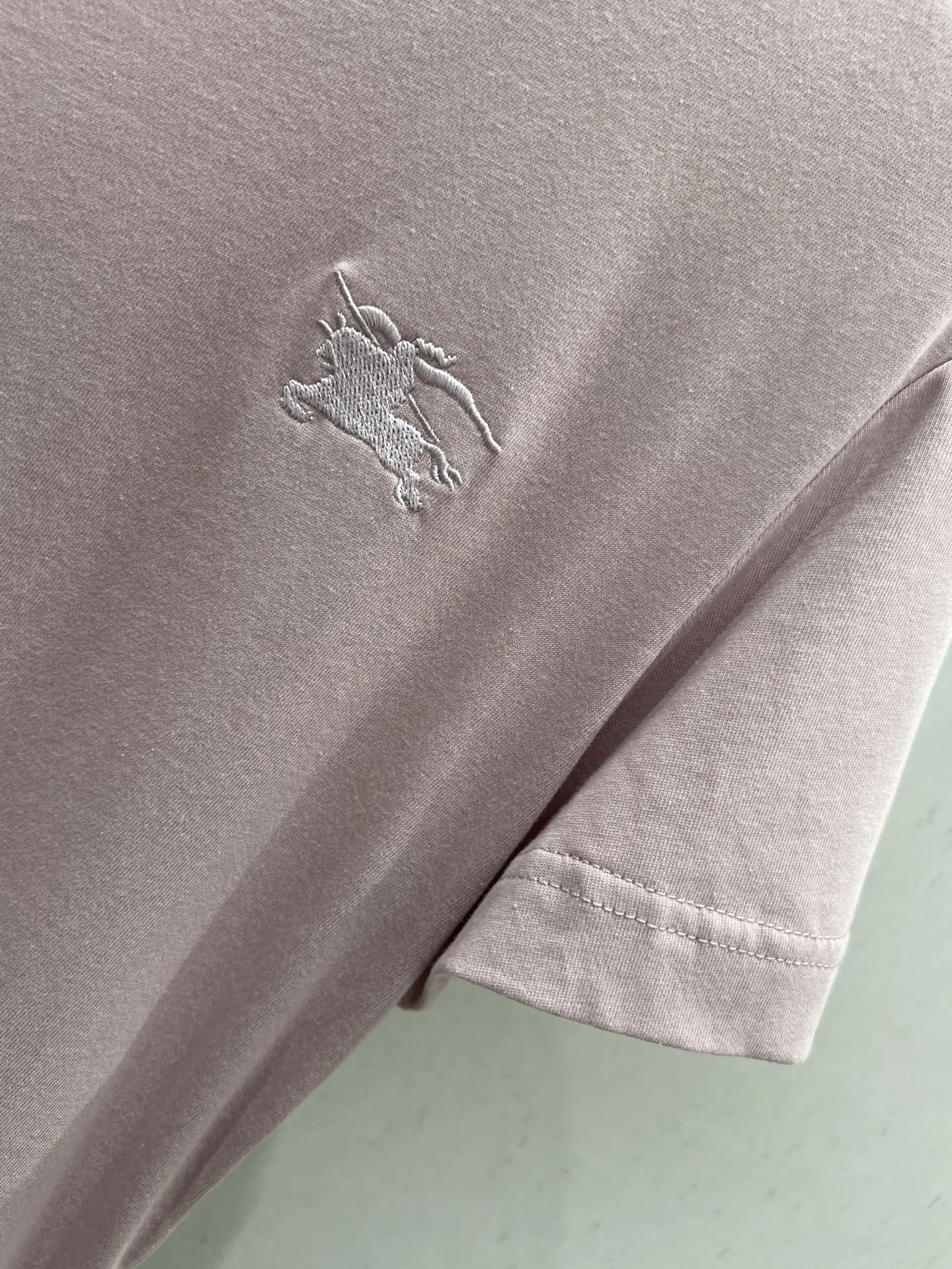 Burberry新作ピンク格子柄半袖Tシャツ - 画像 (8)