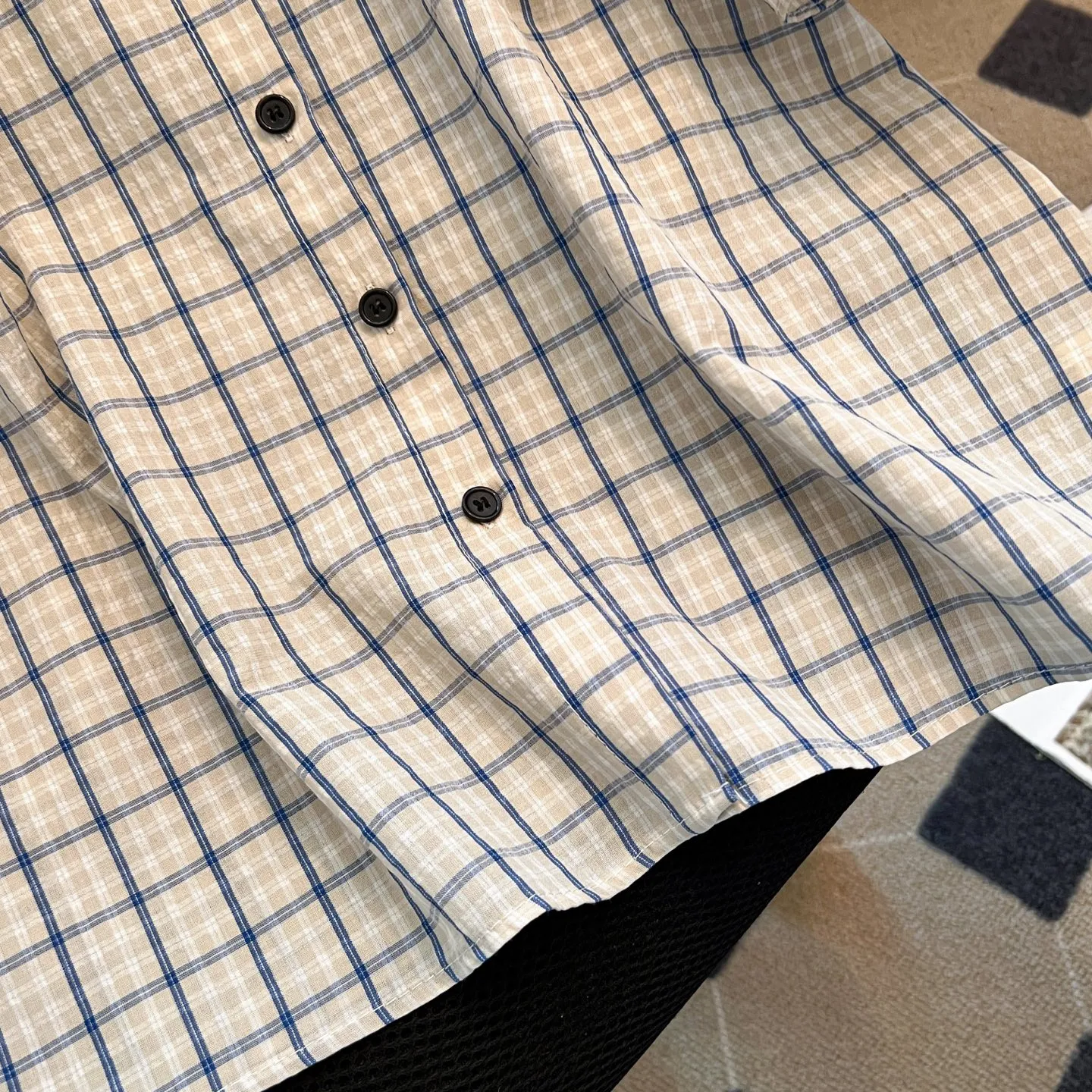 バーバリーピンク格子柄ドールカラートップス - 画像 (8)