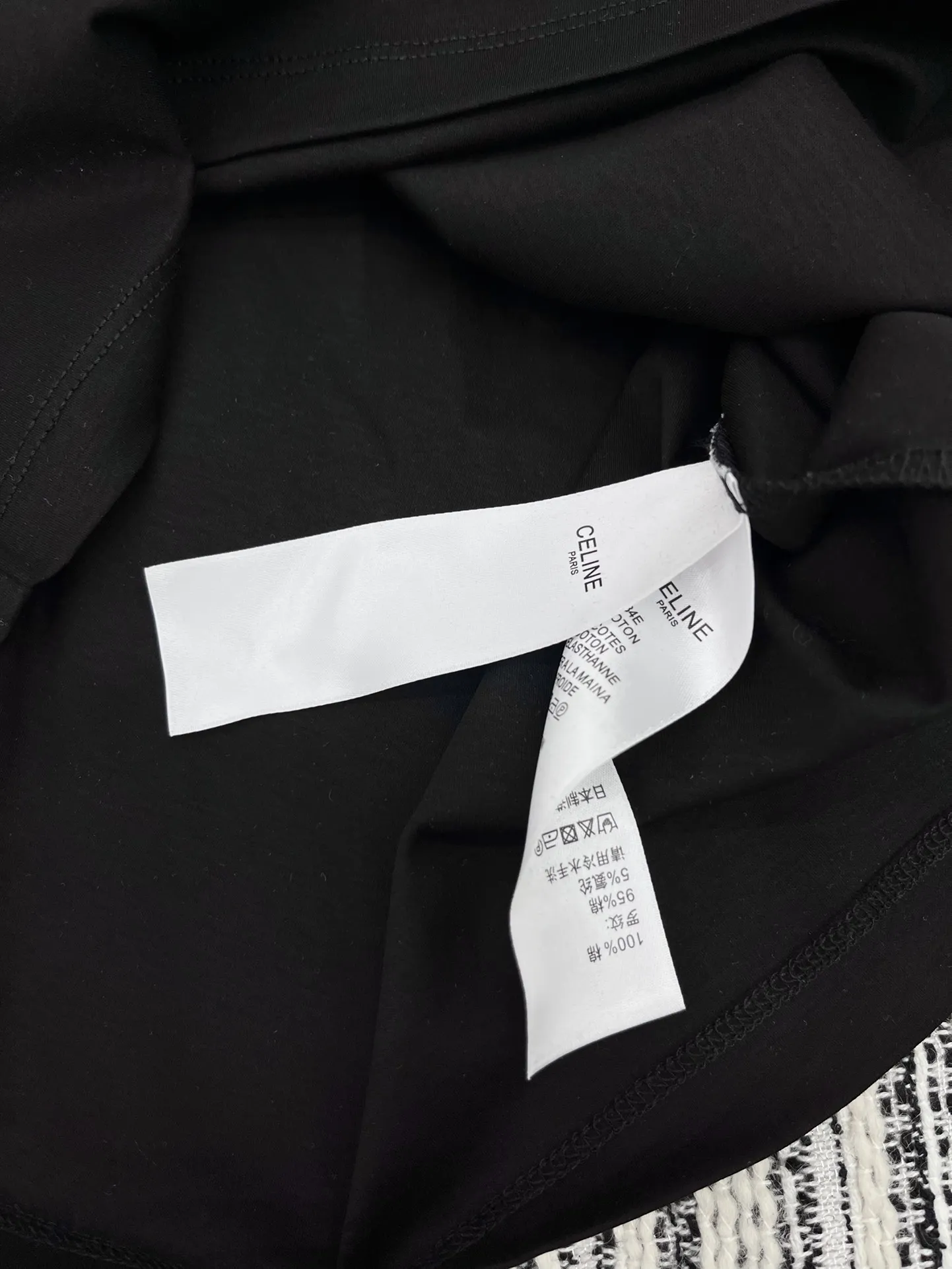 セリーヌ新作黒半袖Tシャツ高級デザイン - 画像 (5)