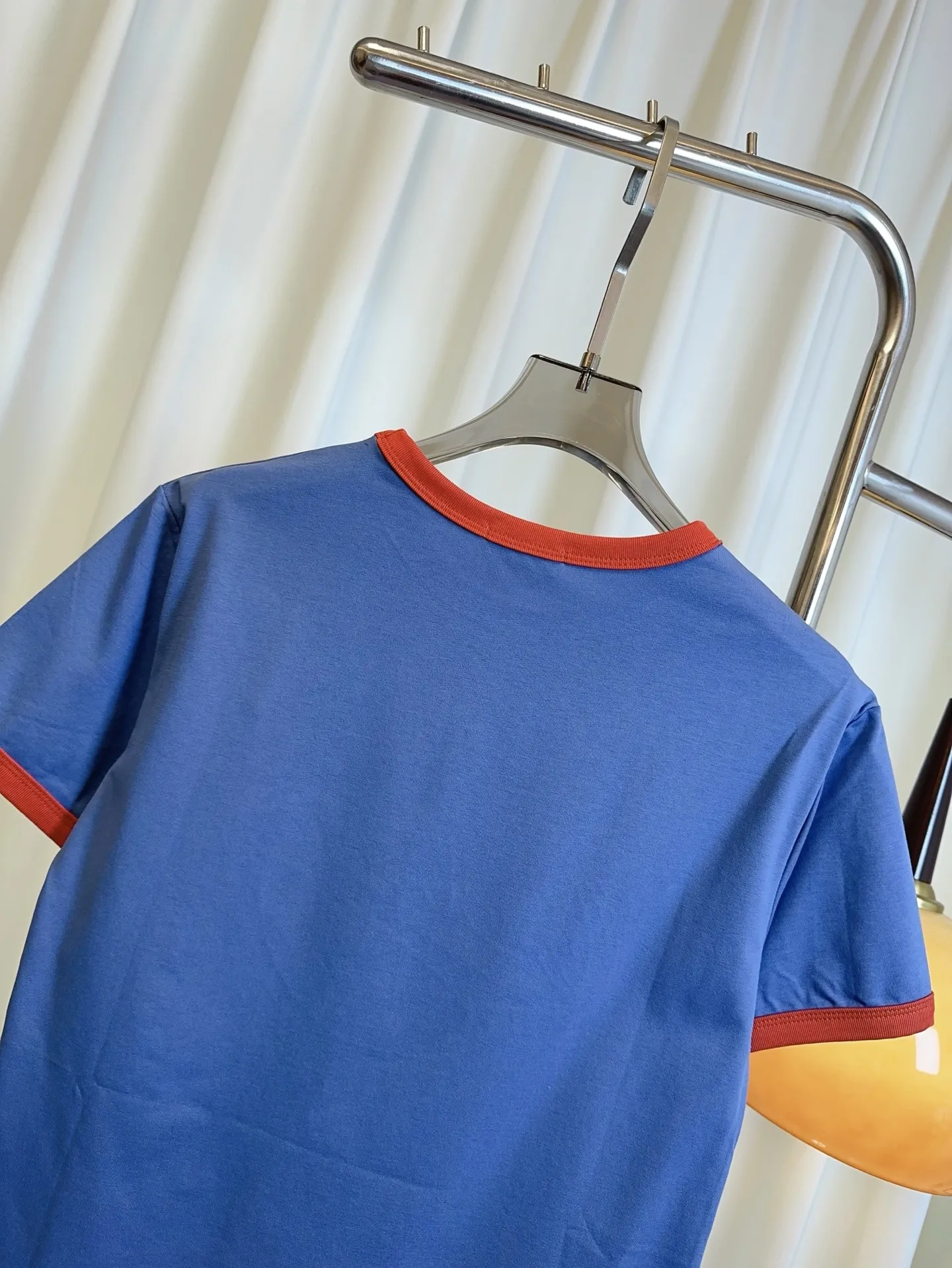 CELINE新作ブルー半袖Tシャツ - 画像 (6)