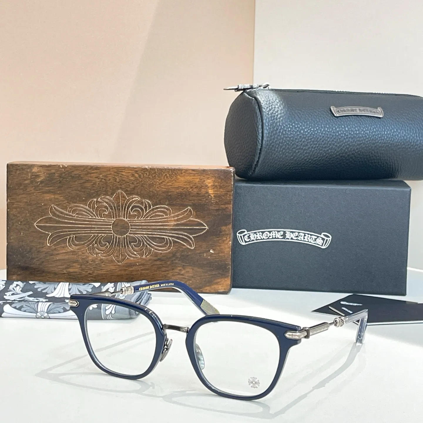 CHROME HEARTS グレー TYCOXAGAIN サングラス - 画像 (3)