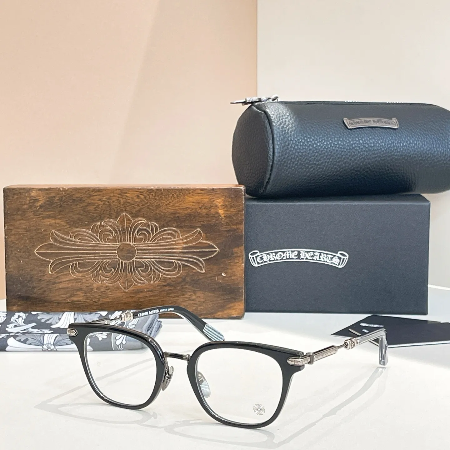 CHROME HEARTS グレー TYCOXAGAIN サングラス - 画像 (4)