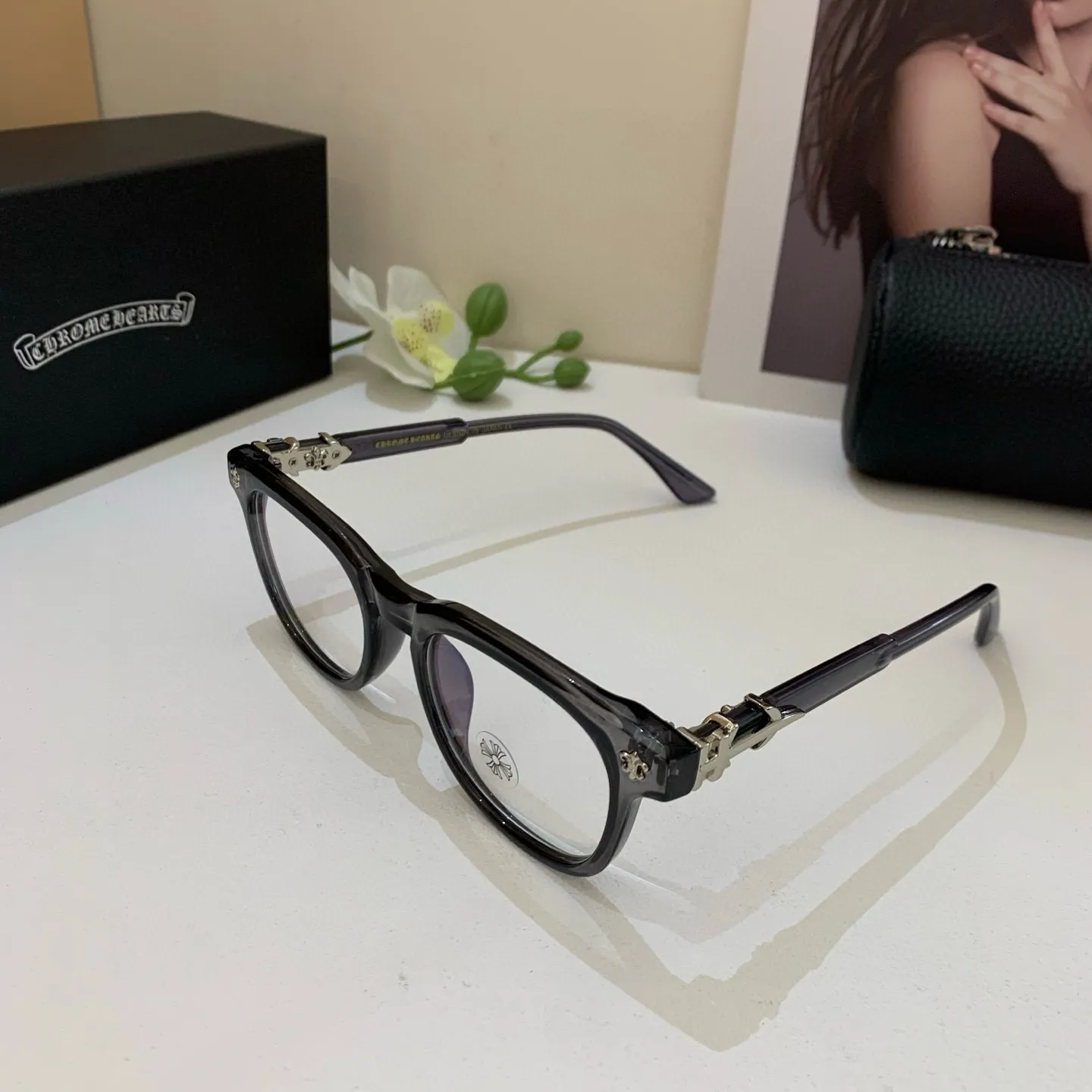 Chrome Hearts クロムハーツ2025新作黒色スクエア - 画像 (3)