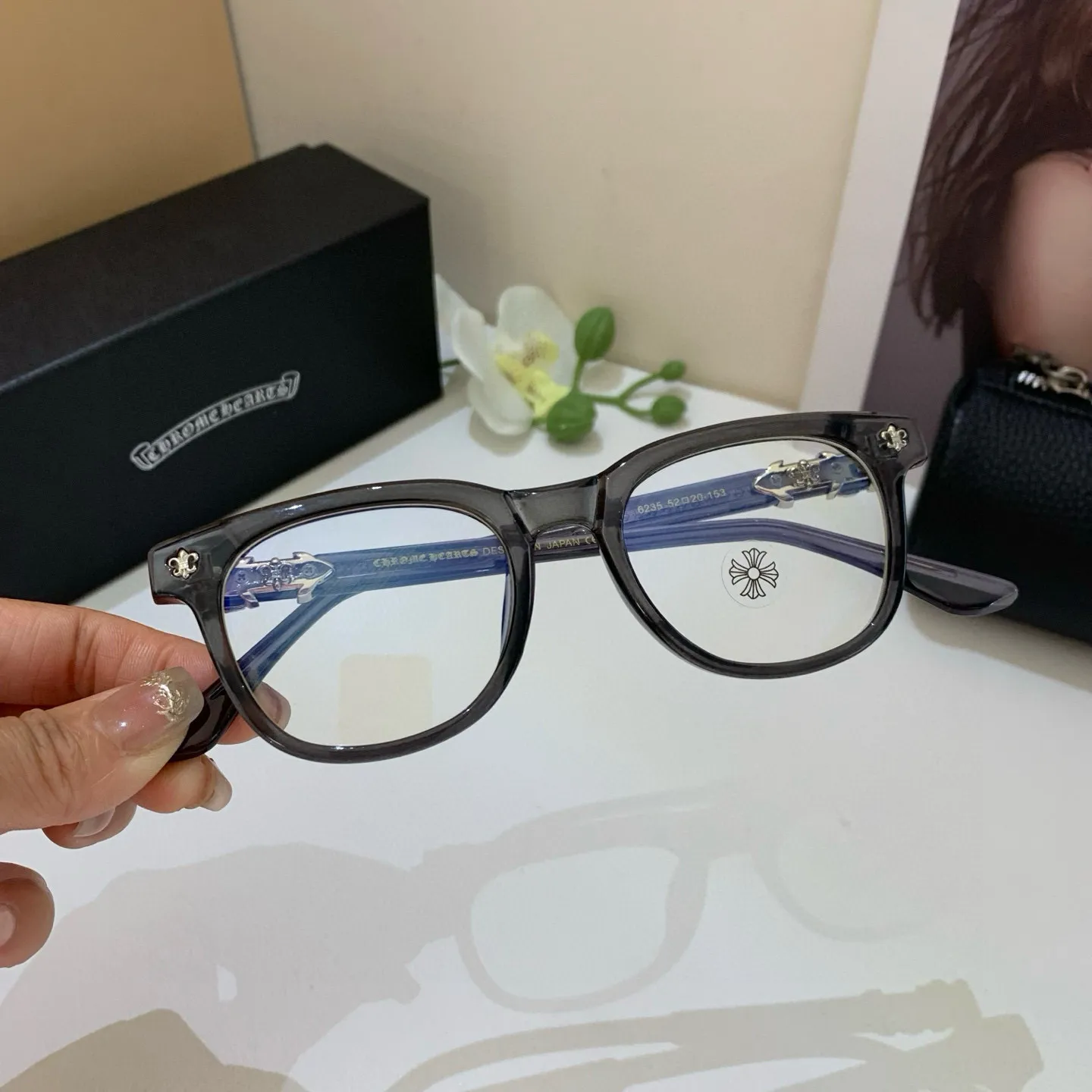 Chrome Hearts クロムハーツ2025新作黒色スクエア - 画像 (4)