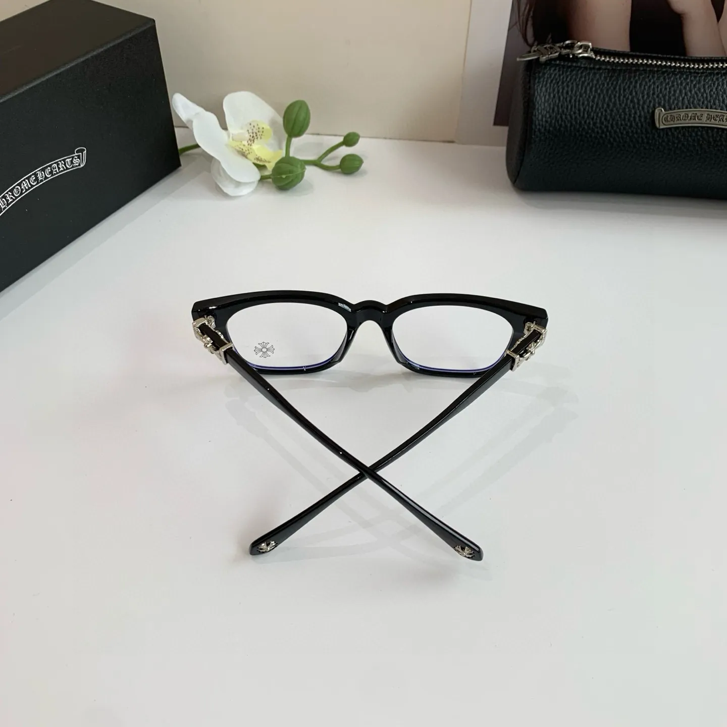 Chrome Hearts ブラック スタイルサングラス - 画像 (10)