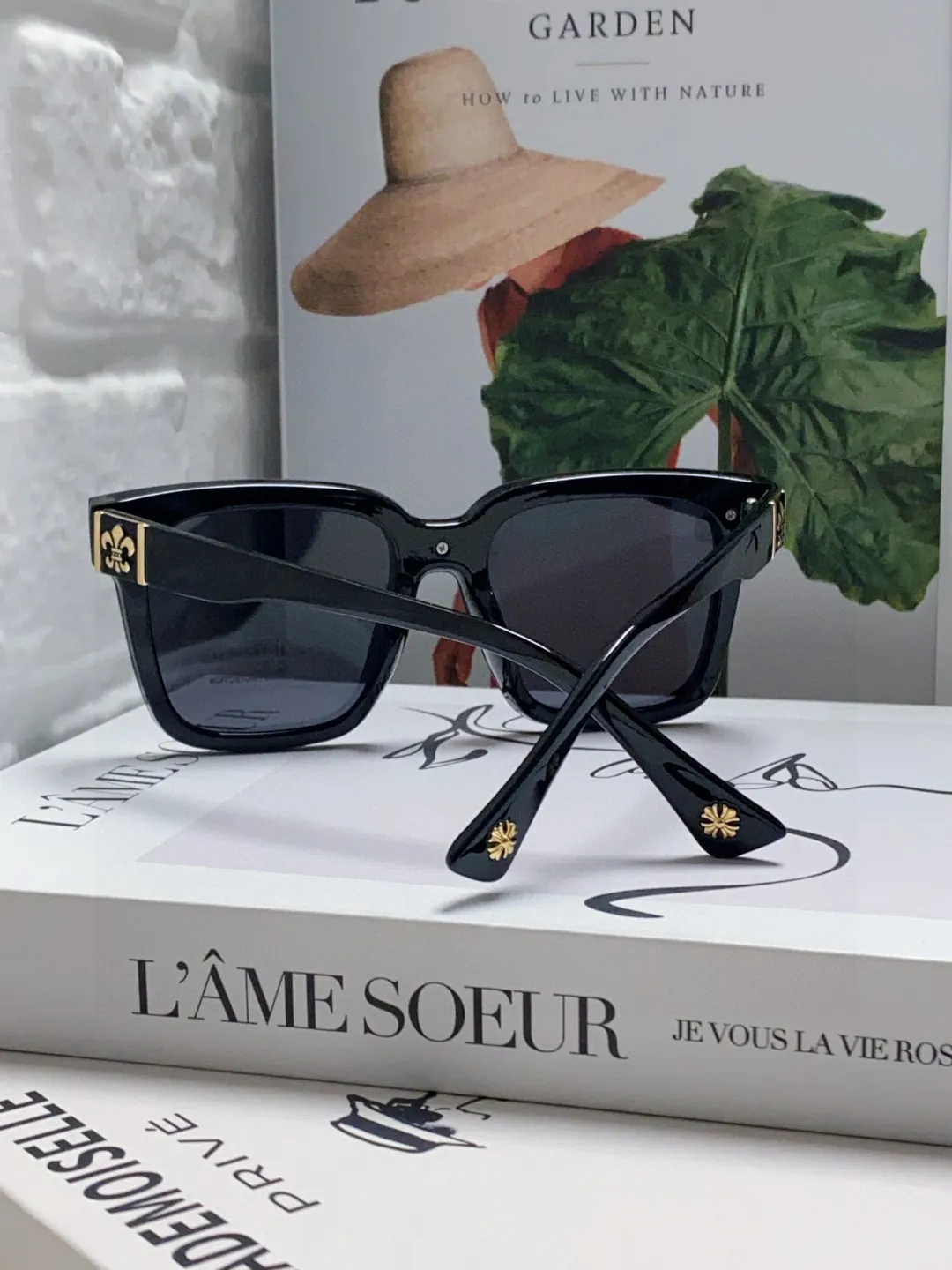 Chrome Hearts ブラック偏光サングラス - 画像 (4)