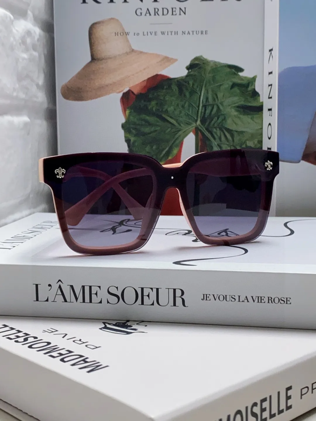 Chrome Heartsピンク偏光サングラス - 画像 (3)