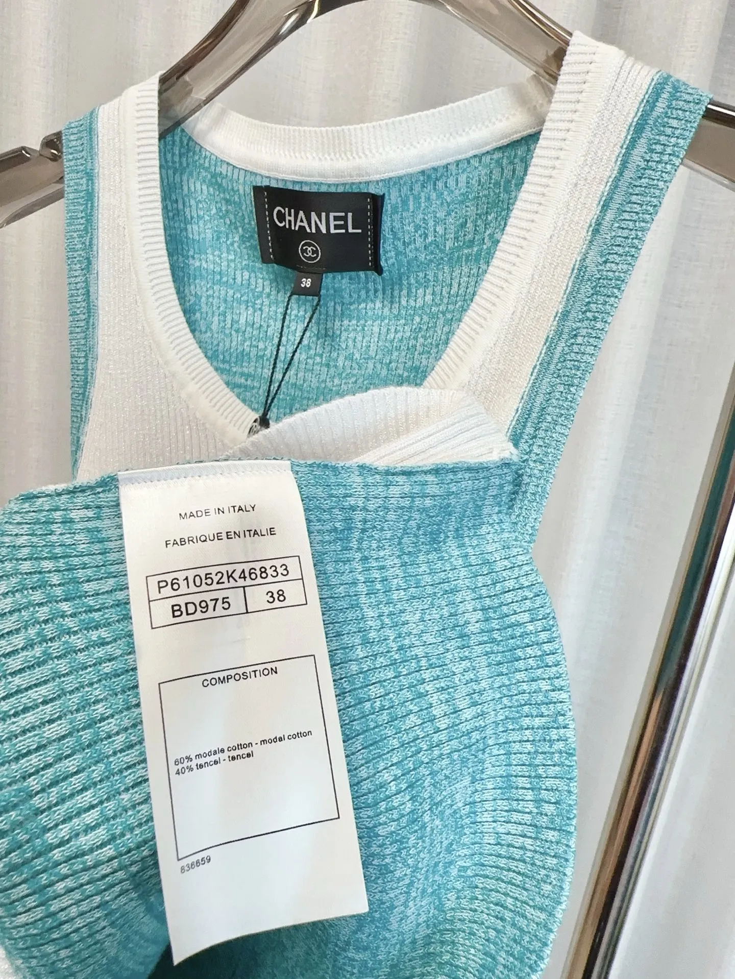 CHANEL新作カラーマッチングベストピンクブルー - 画像 (10)