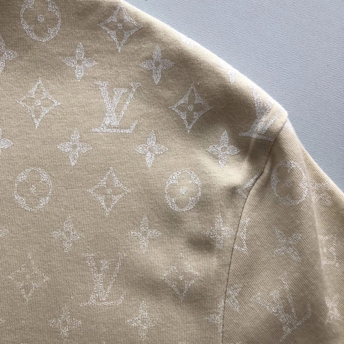 LOUIS VUITTON ベージュ MONOGRAM GRADIENT Tシャツ - 画像 (6)