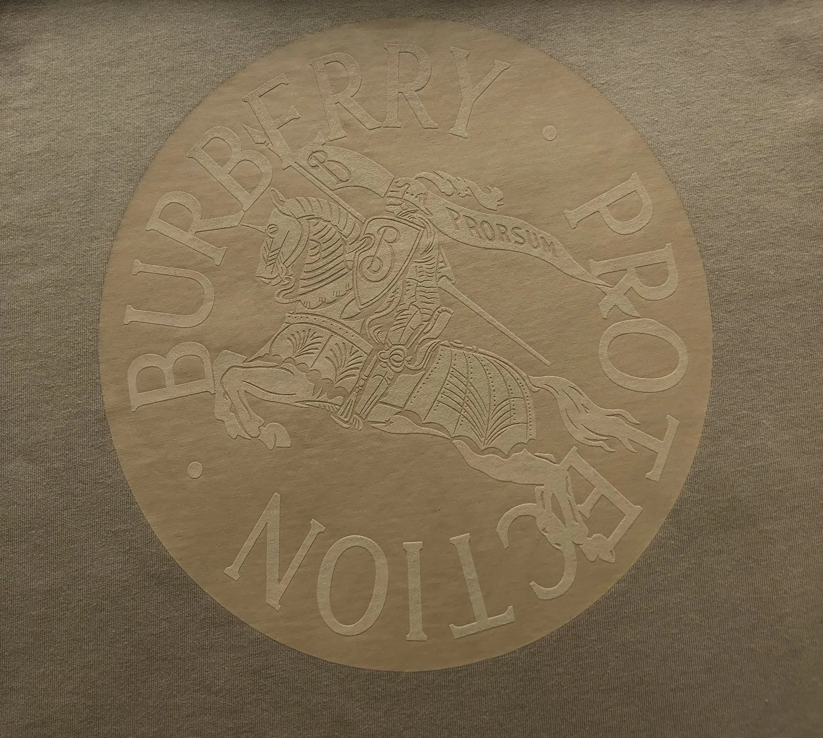 Burberry バーバリー ベージュ 馬術騎士Tシャツ - 画像 (8)