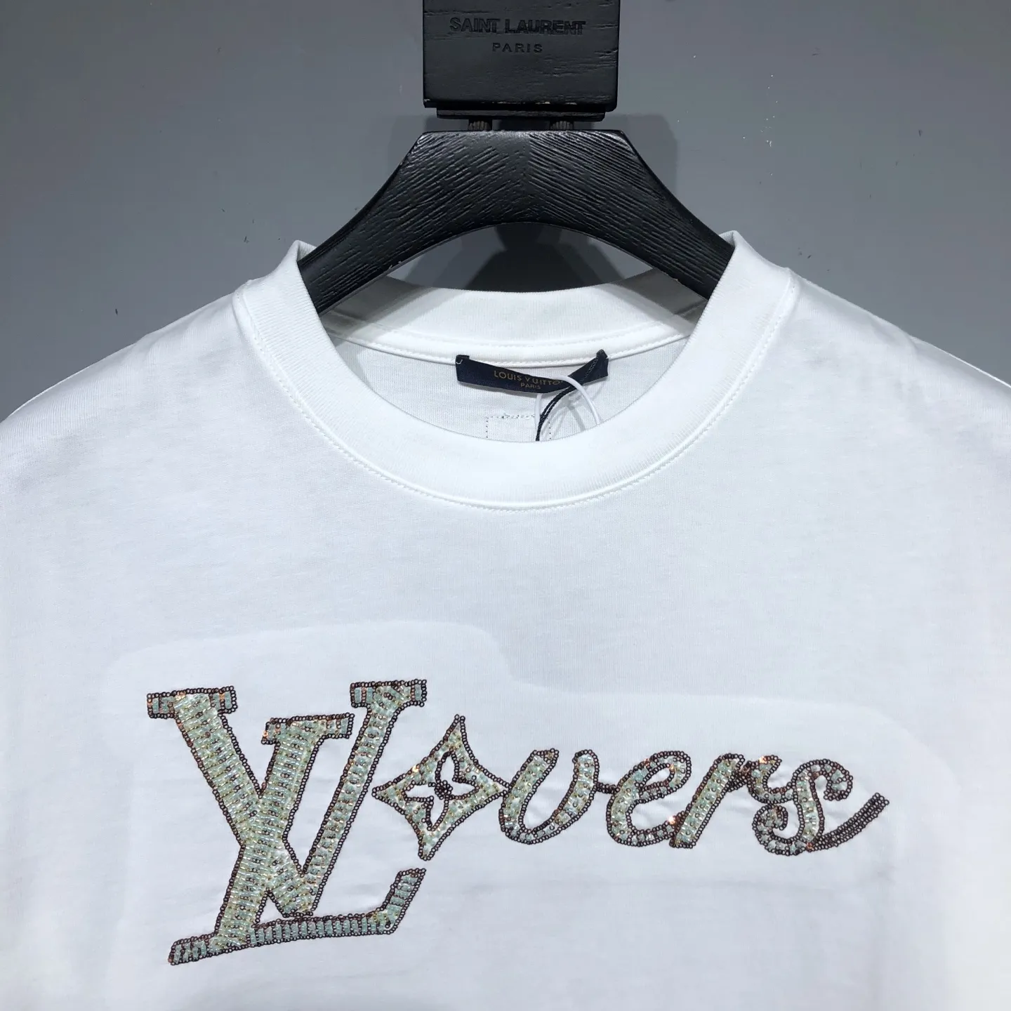 LOUIS VUITTON 白 24SS字母短袖T恤 - 画像 (4)