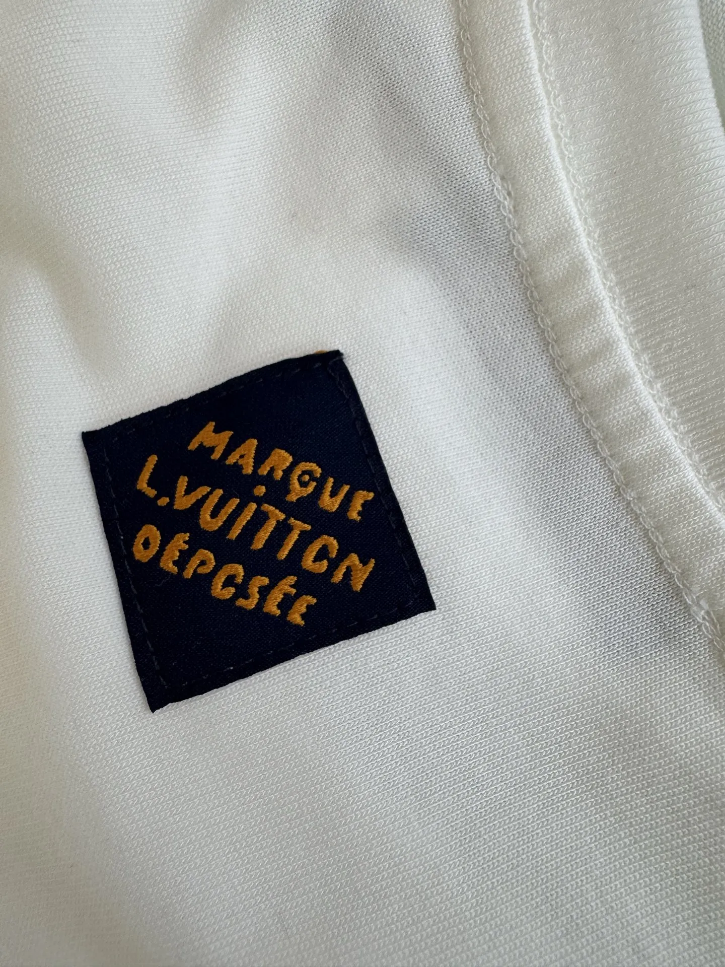 LOUIS VUITTON 白 24SS字母短袖T恤 - 画像 (8)