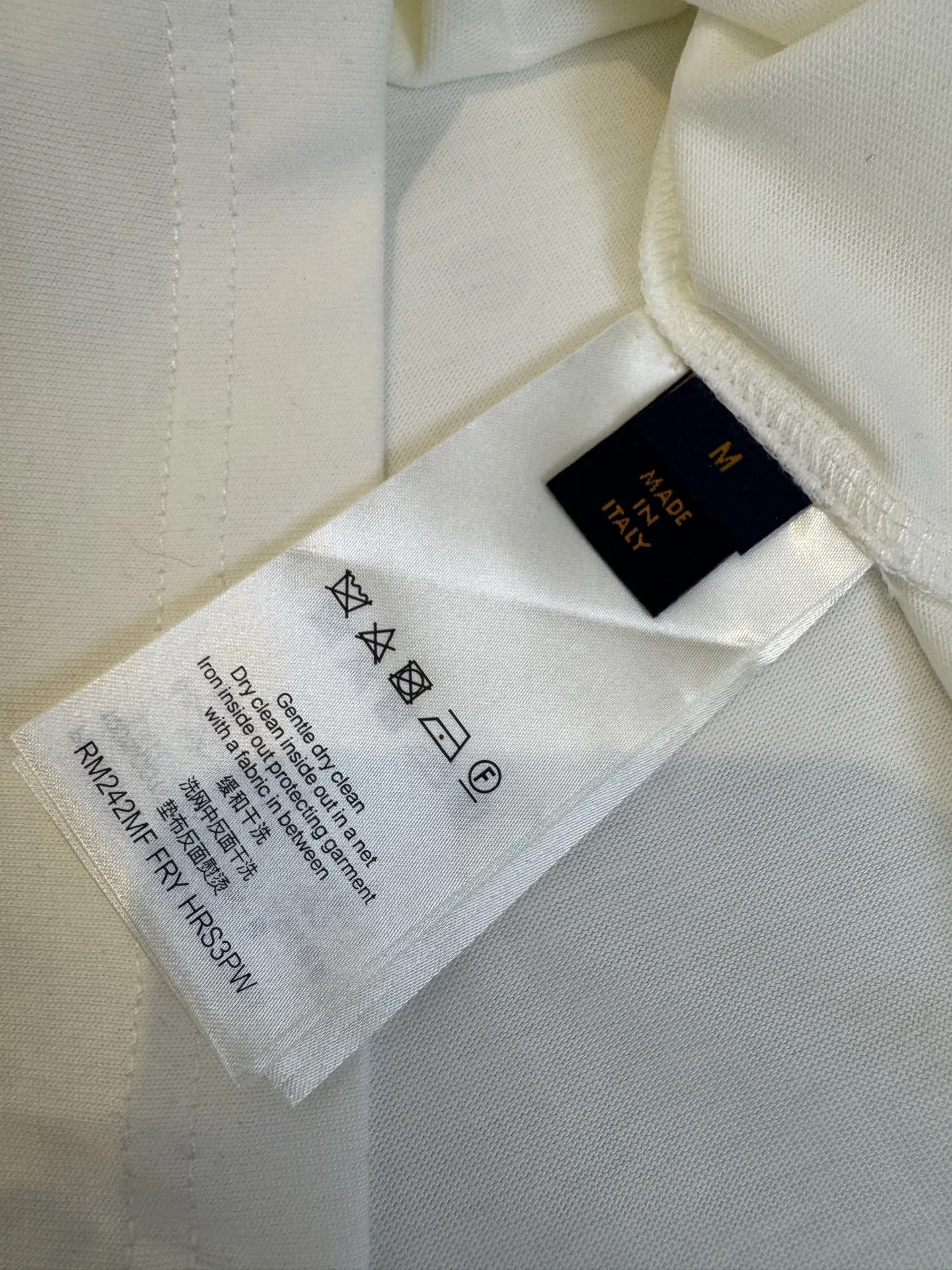 LOUIS VUITTON 白 24SS字母短袖T恤 - 画像 (9)