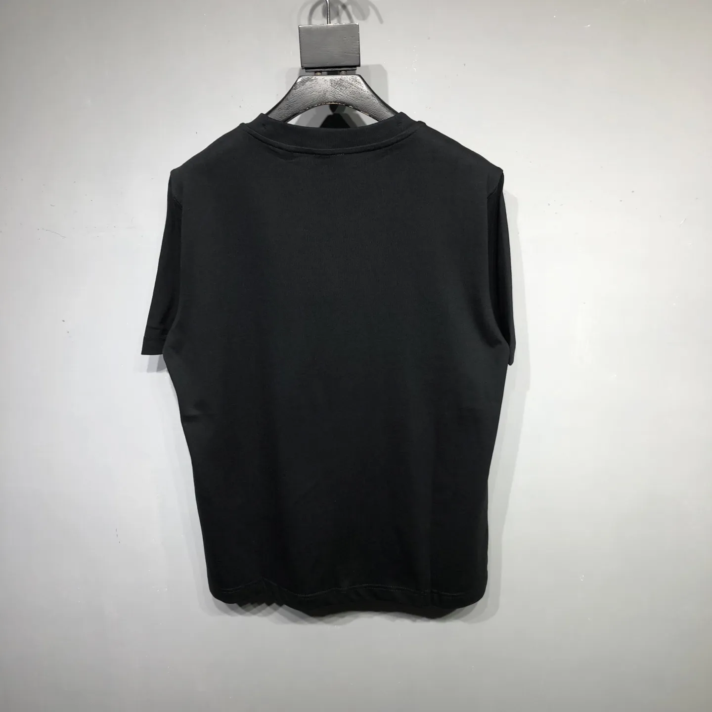 BURBERRY 黒 馬術クロスステッチTシャツ - 画像 (3)