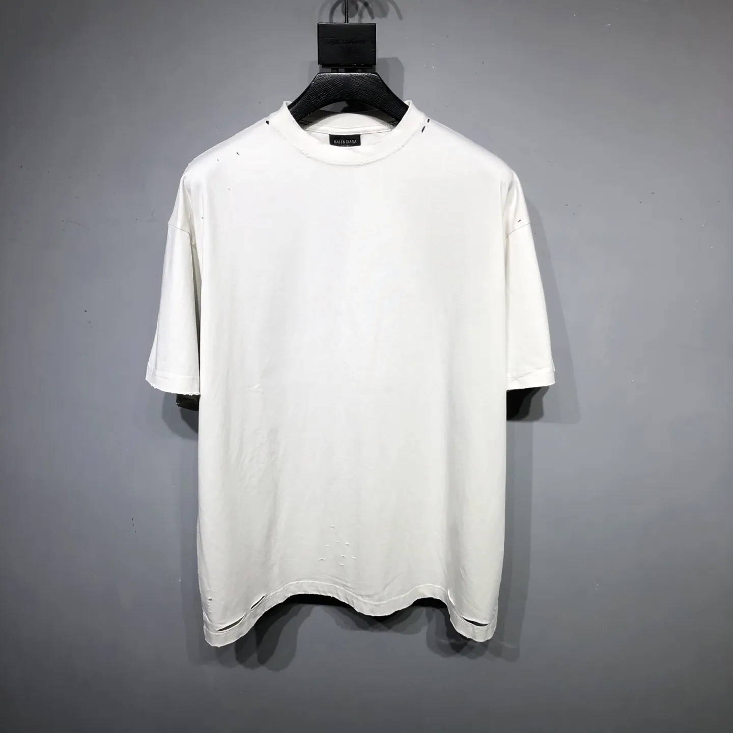 BALENCIAGA ピンク 後背印花 Tシャツ - 画像 (3)