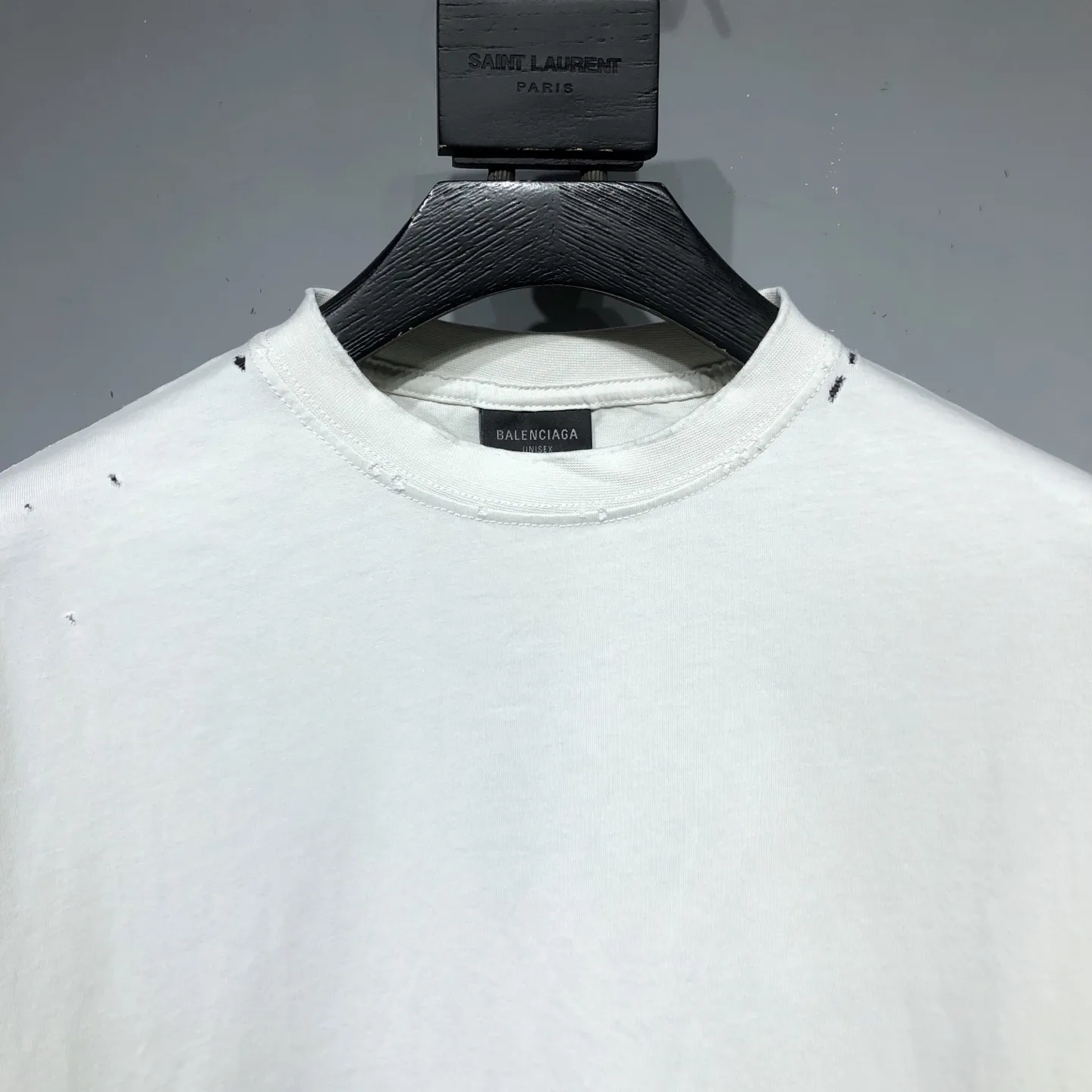 BALENCIAGA ピンク 後背印花 Tシャツ - 画像 (4)