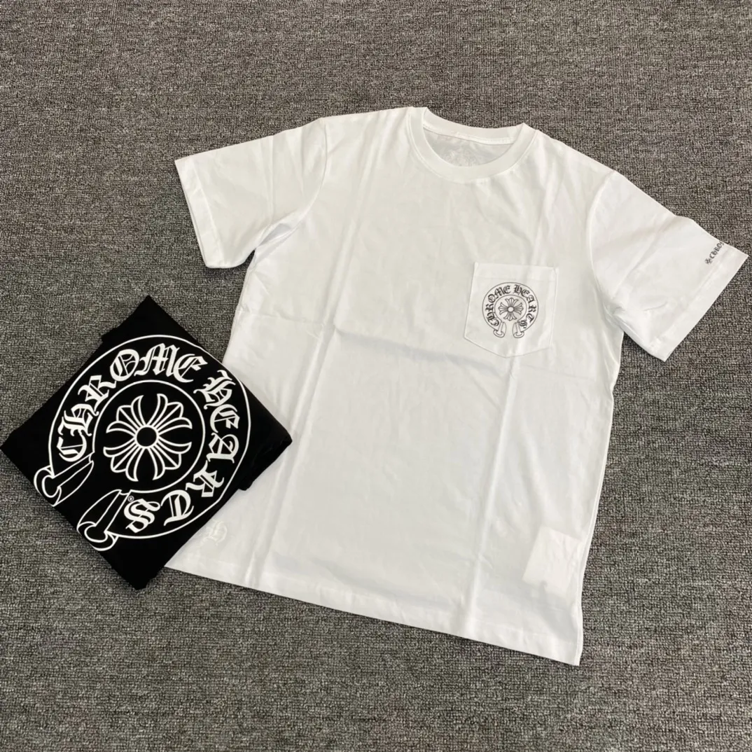 Chrome Hearts 白黒クロスTシャツ新作