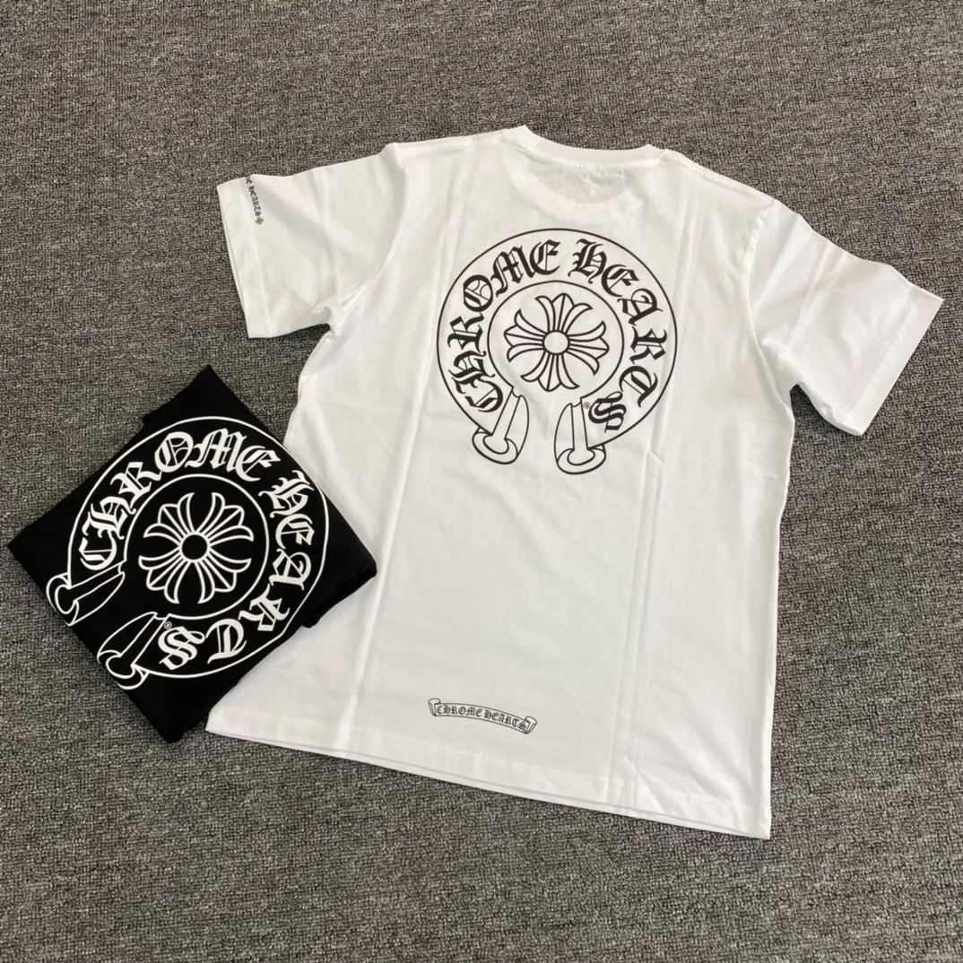 Chrome Hearts 白黒クロスTシャツ新作 - 画像 (3)