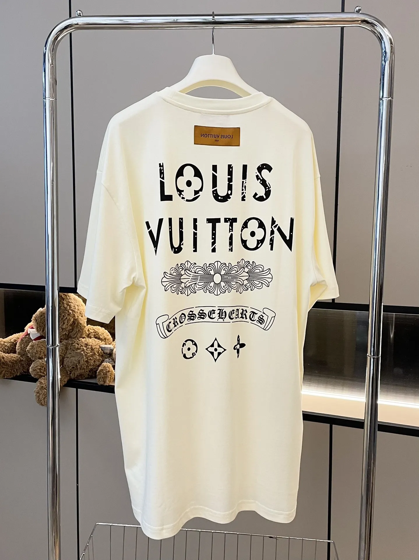 Louis Vuitton×Chrome Hearts新作白半袖Tシャツ - 画像 (10)