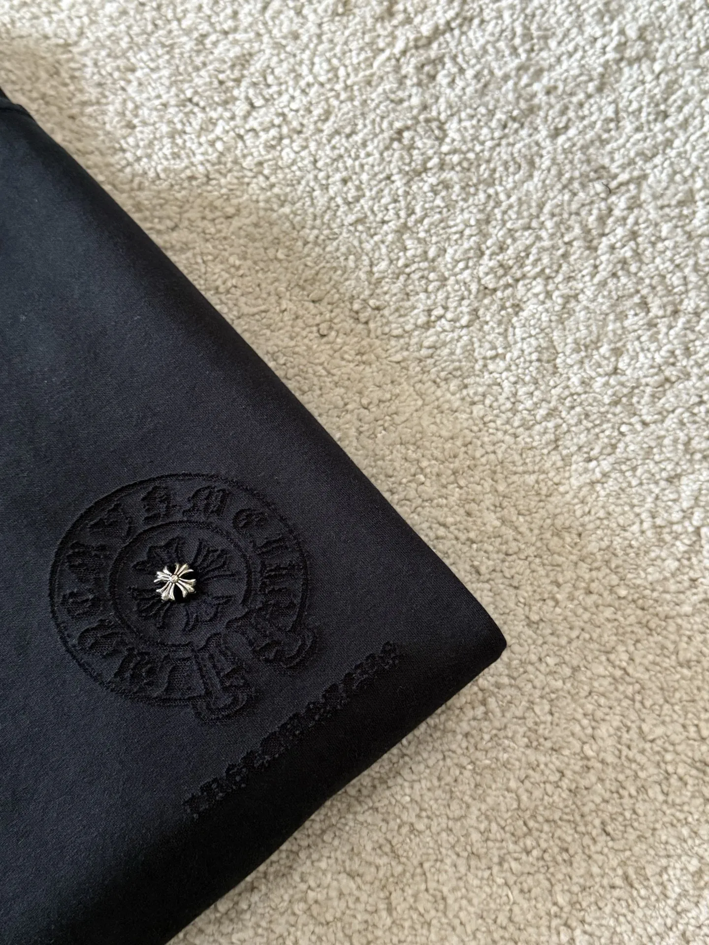 CHクロスハート新作黒半袖Tシャツ - 画像 (5)