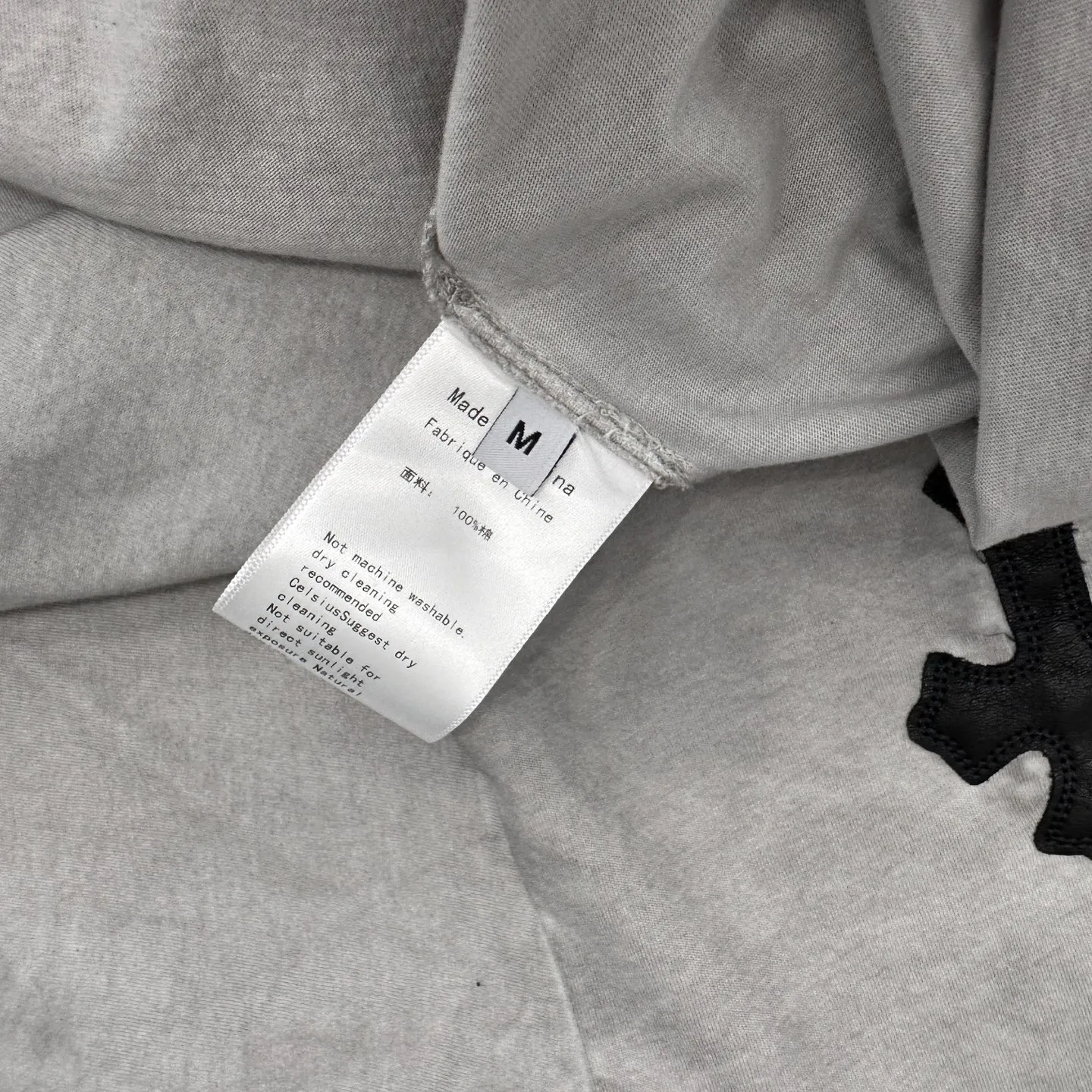 クロスハート新作グレー半袖Tシャツ - 画像 (10)