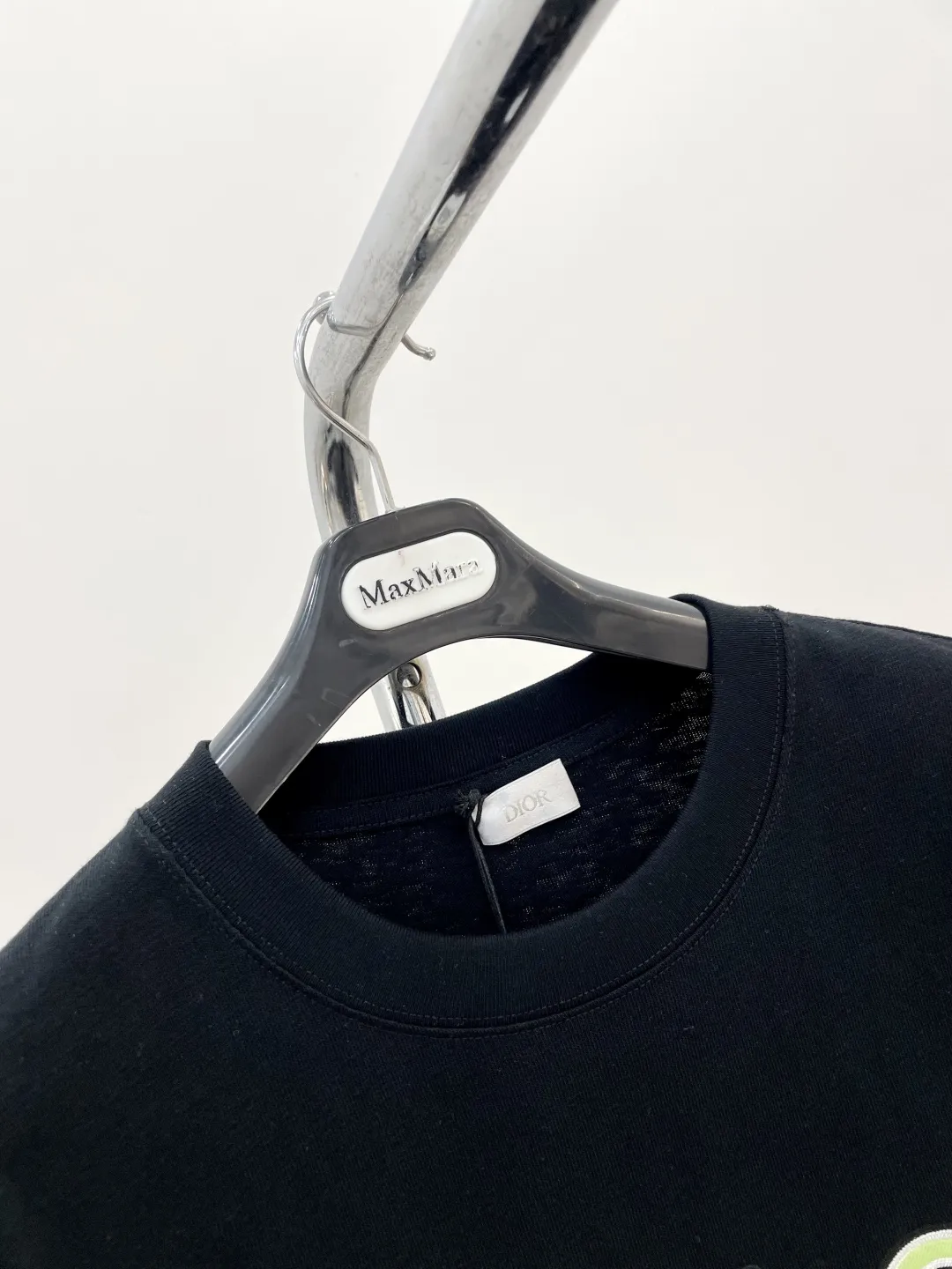 DIORクリスチャンディオール黒半袖Tシャツ新作 - 画像 (4)