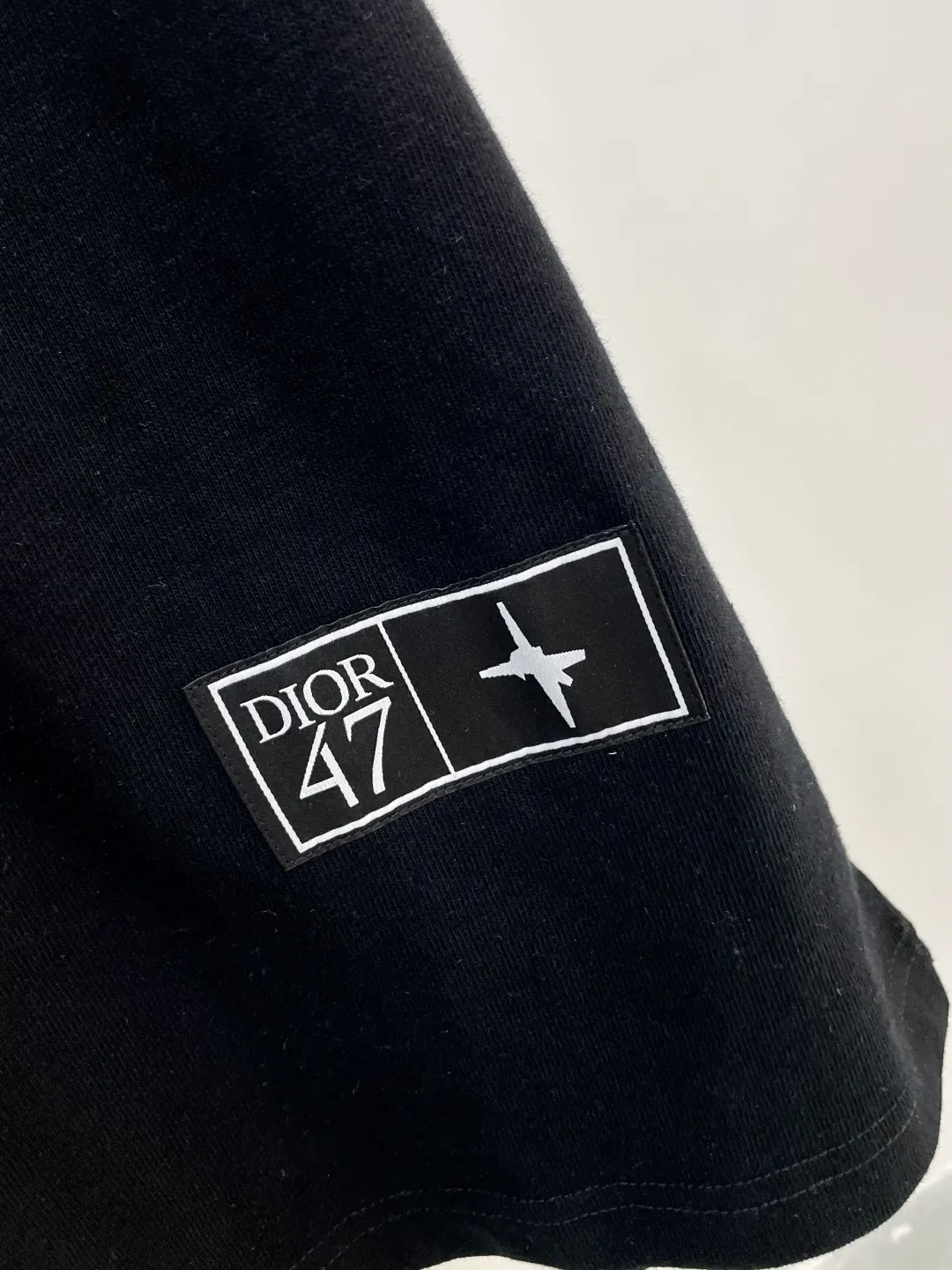 DIORクリスチャンディオール黒半袖Tシャツ新作 - 画像 (5)