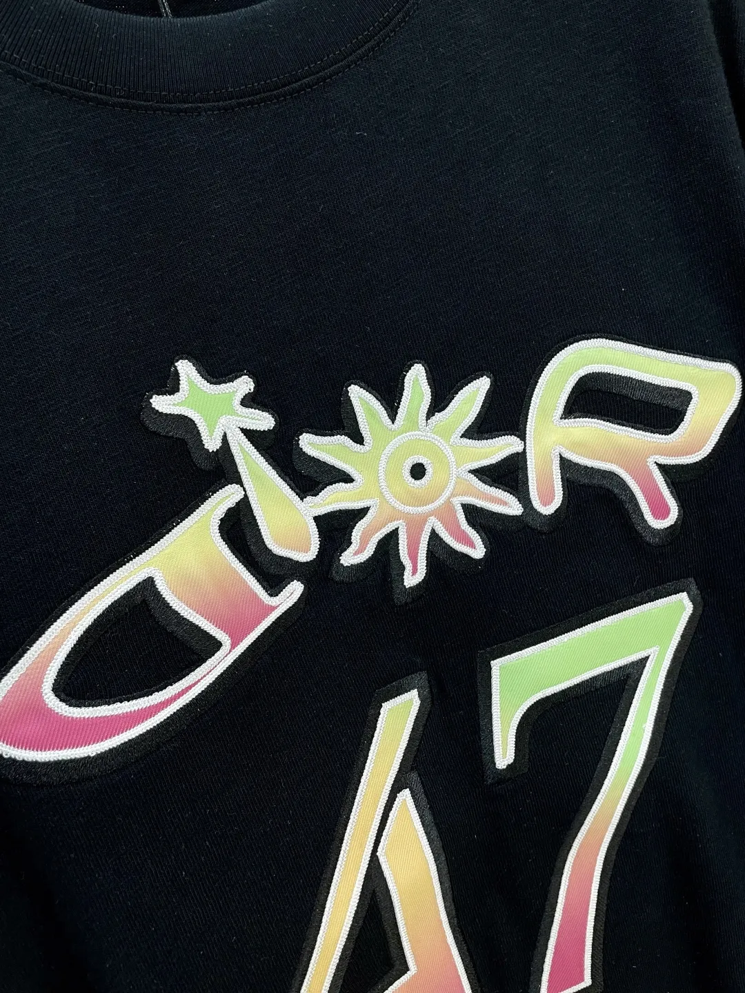 DIORクリスチャンディオール黒半袖Tシャツ新作 - 画像 (7)