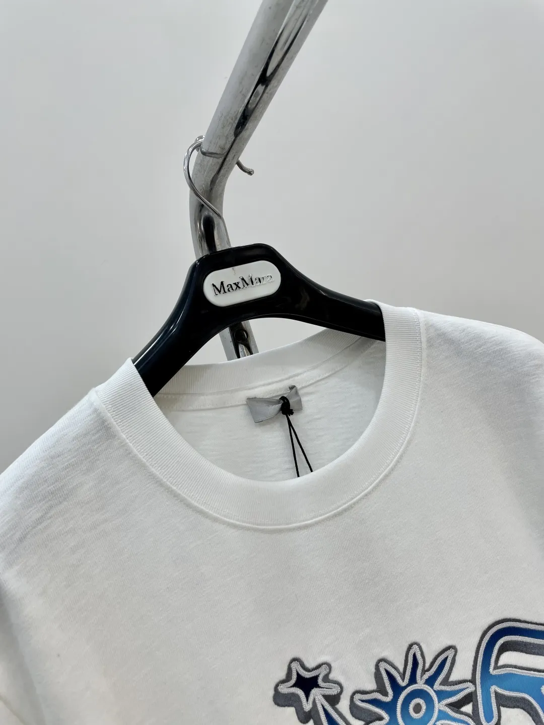 DIORクリスチャンディオール白黒ストライプ半袖Tシャツ - 画像 (3)