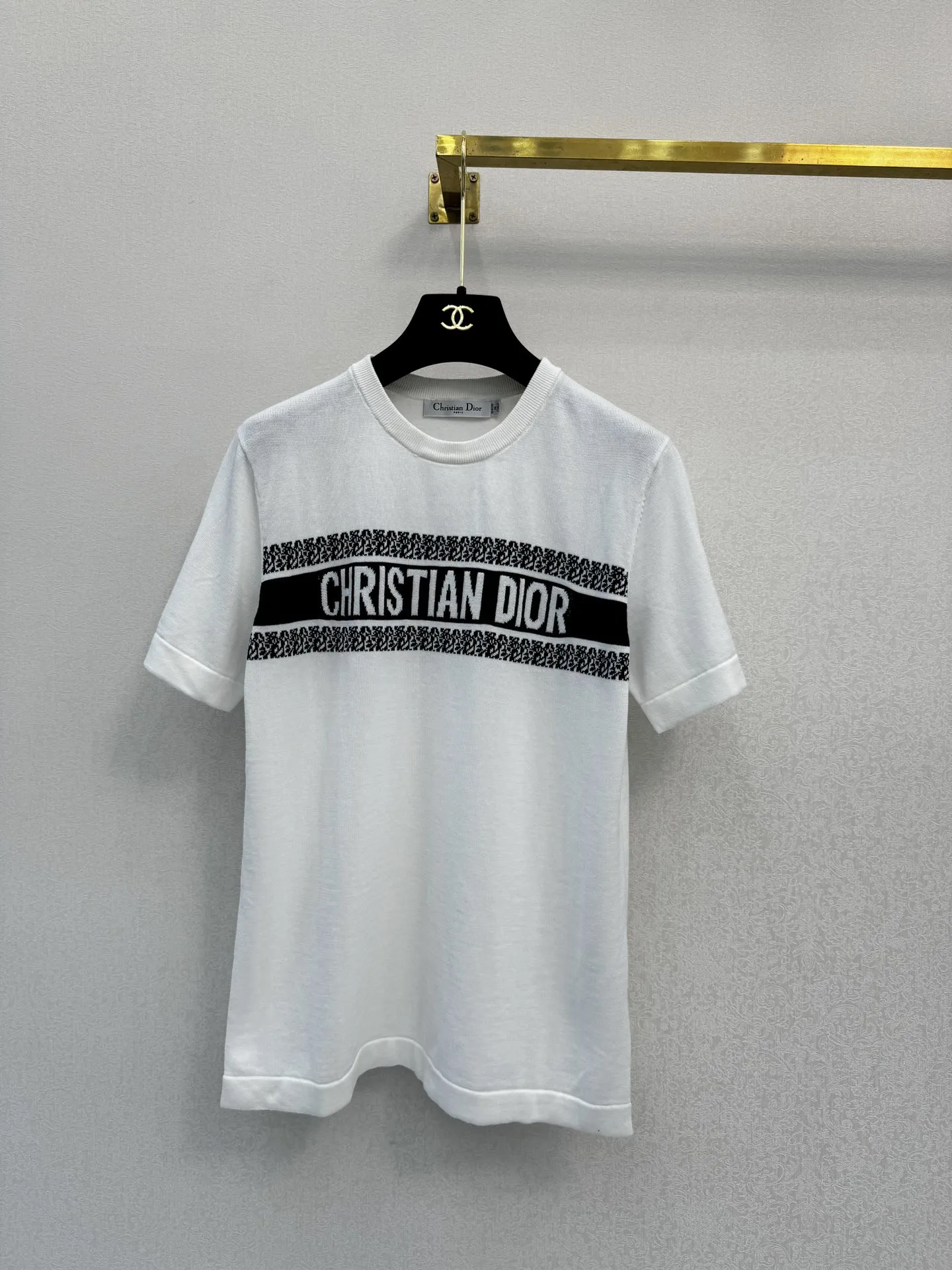 Christian Dior 白半袖Tシャツ新作