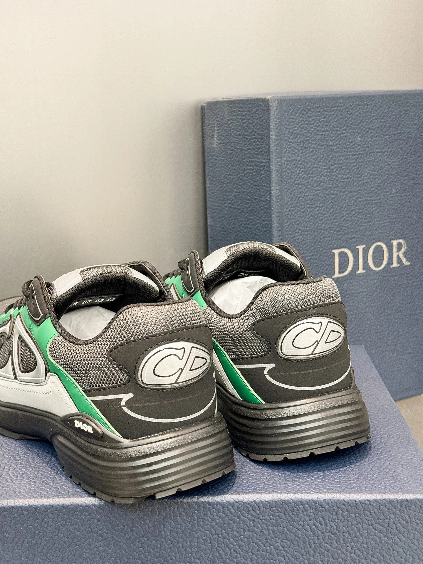 Christian Dior B30 グリーン レトロスニーカー - 画像 (10)