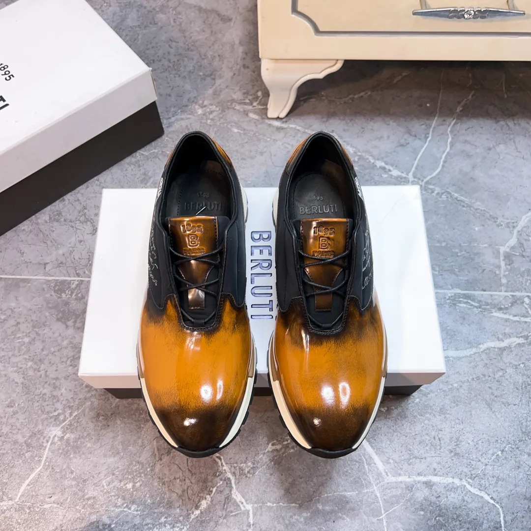 Berluti ブラウン スリッポンシューズ - 画像 (7)