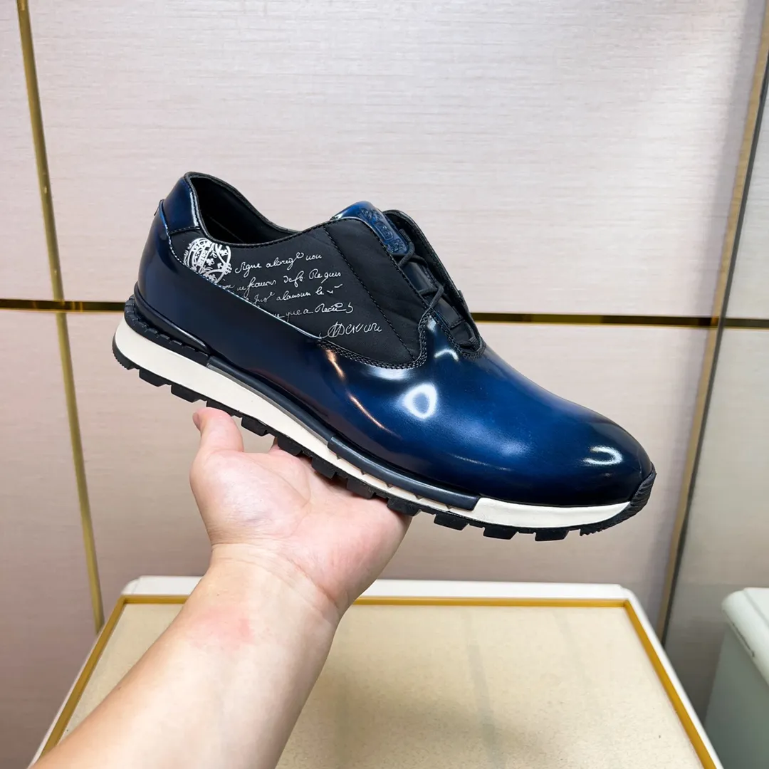 Berluti ブルー スリッポンシューズ - 画像 (3)