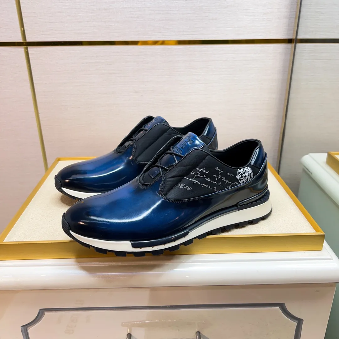 Berluti ブルー スリッポンシューズ - 画像 (4)