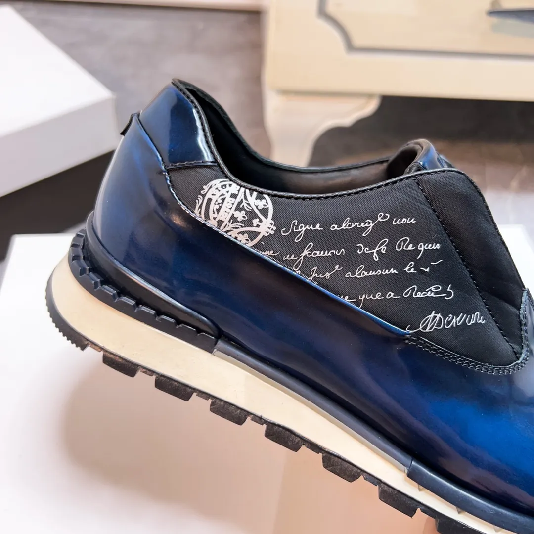 Berluti ブルー スリッポンシューズ - 画像 (7)