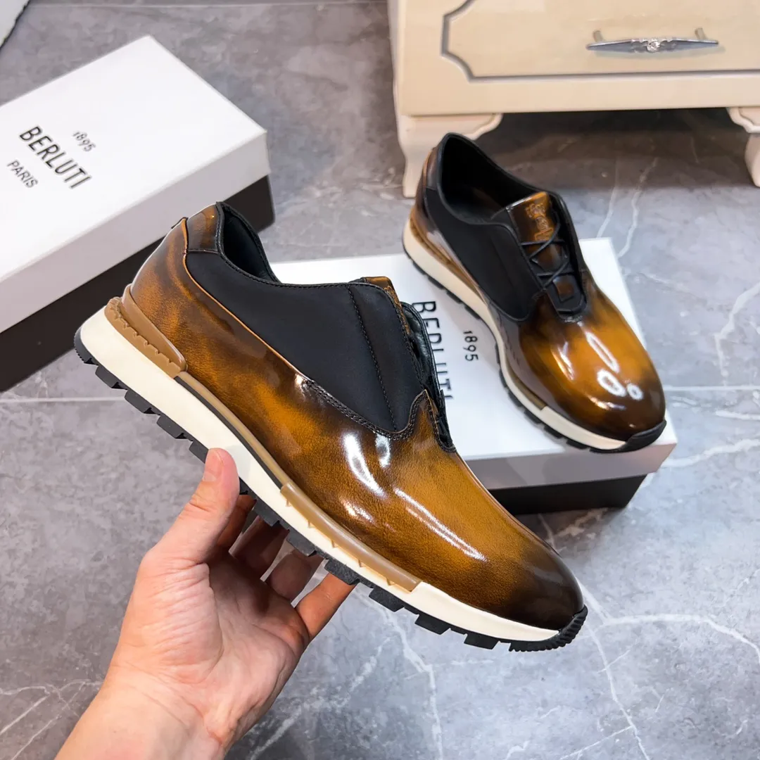 Berluti ブラウンカジュアルシューズ - 画像 (4)