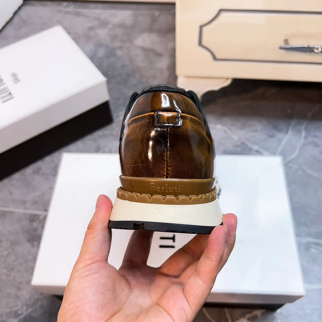 Berluti ブラウンカジュアルシューズ - 画像 (7)