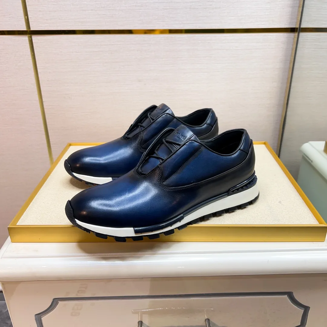 Berluti ブルーティ 男性スニーカー 青色 38-45サイズ - 画像 (8)
