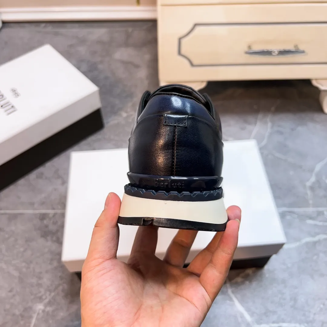Berluti ブルーティ 男性スニーカー 青色 38-45サイズ - 画像 (10)